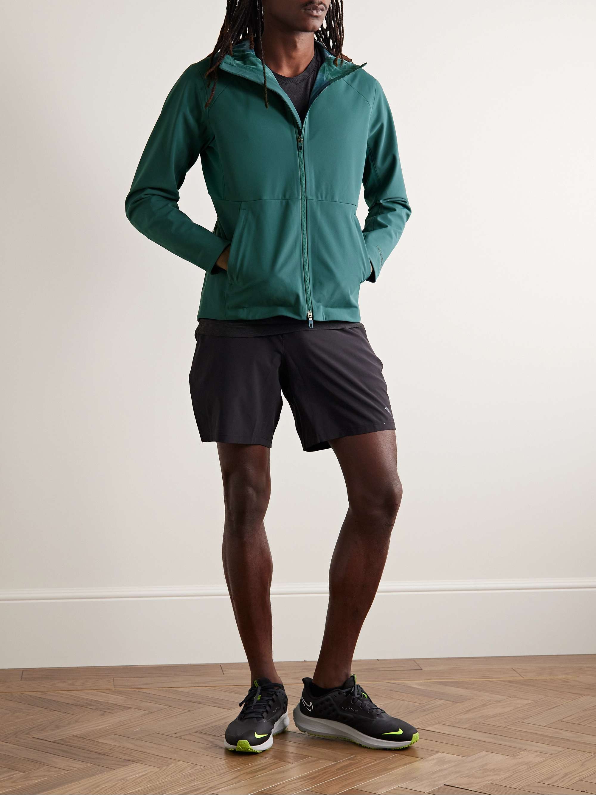 LULULEMON Cross Chill Stretch-Shell Hooded Jacket