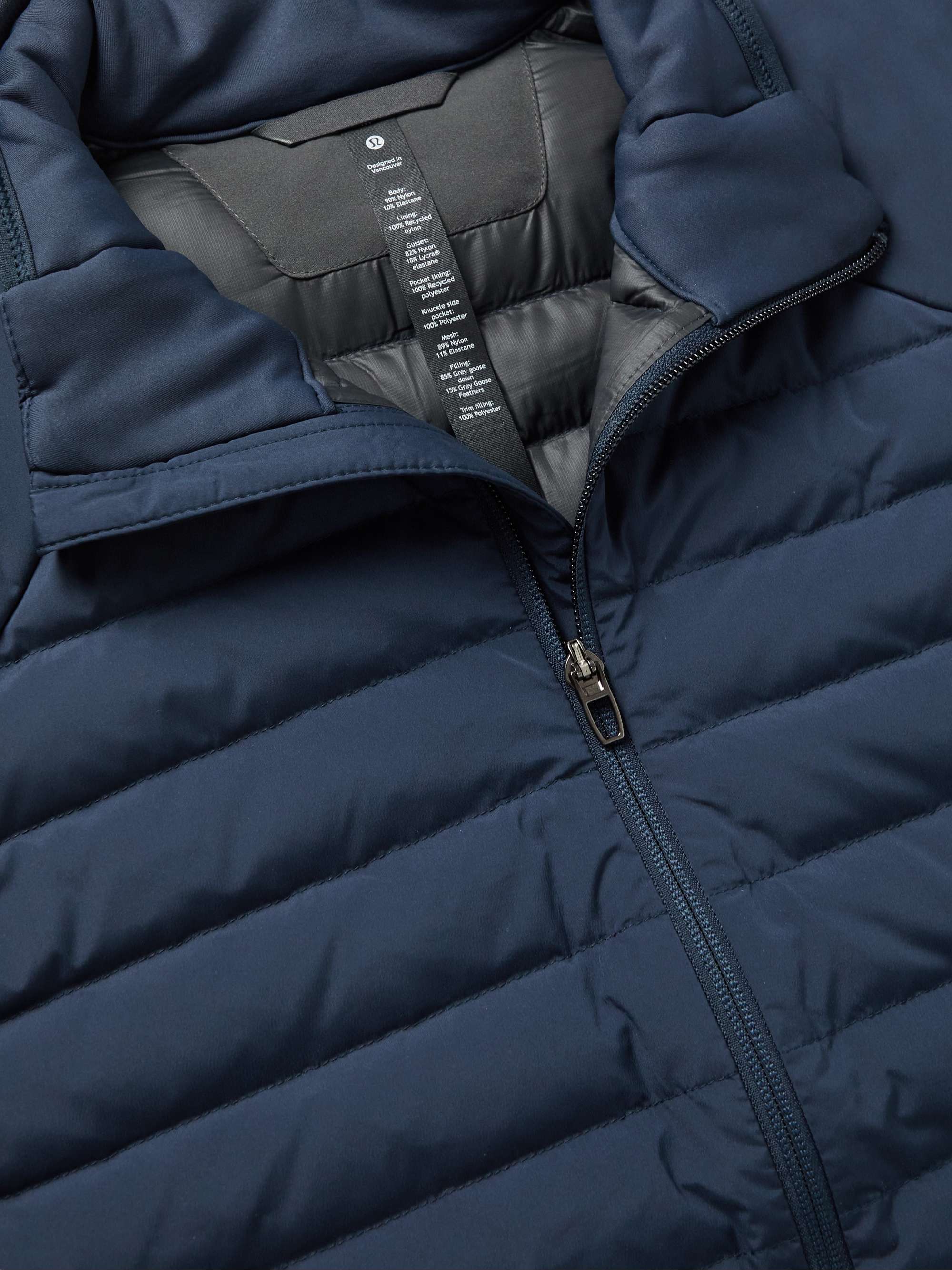 LULULEMON Down For It All Slim-Fit Quilted PrimaLoft Glyde Down Gilet
