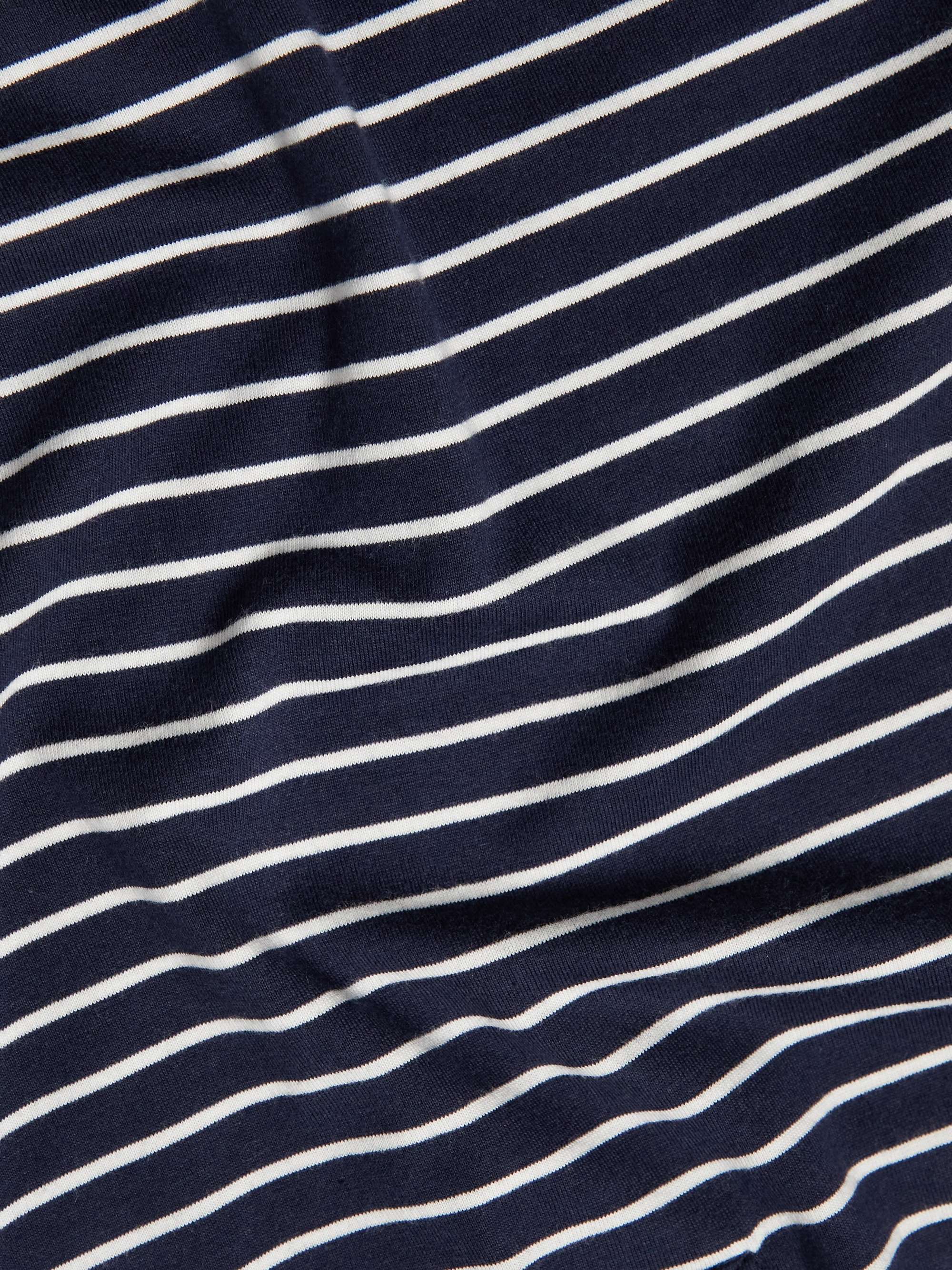 HEMEN BIARRITZ Harri Slim-Fit Organic Cotton-Jersey Henley Pyjama T-Shirt