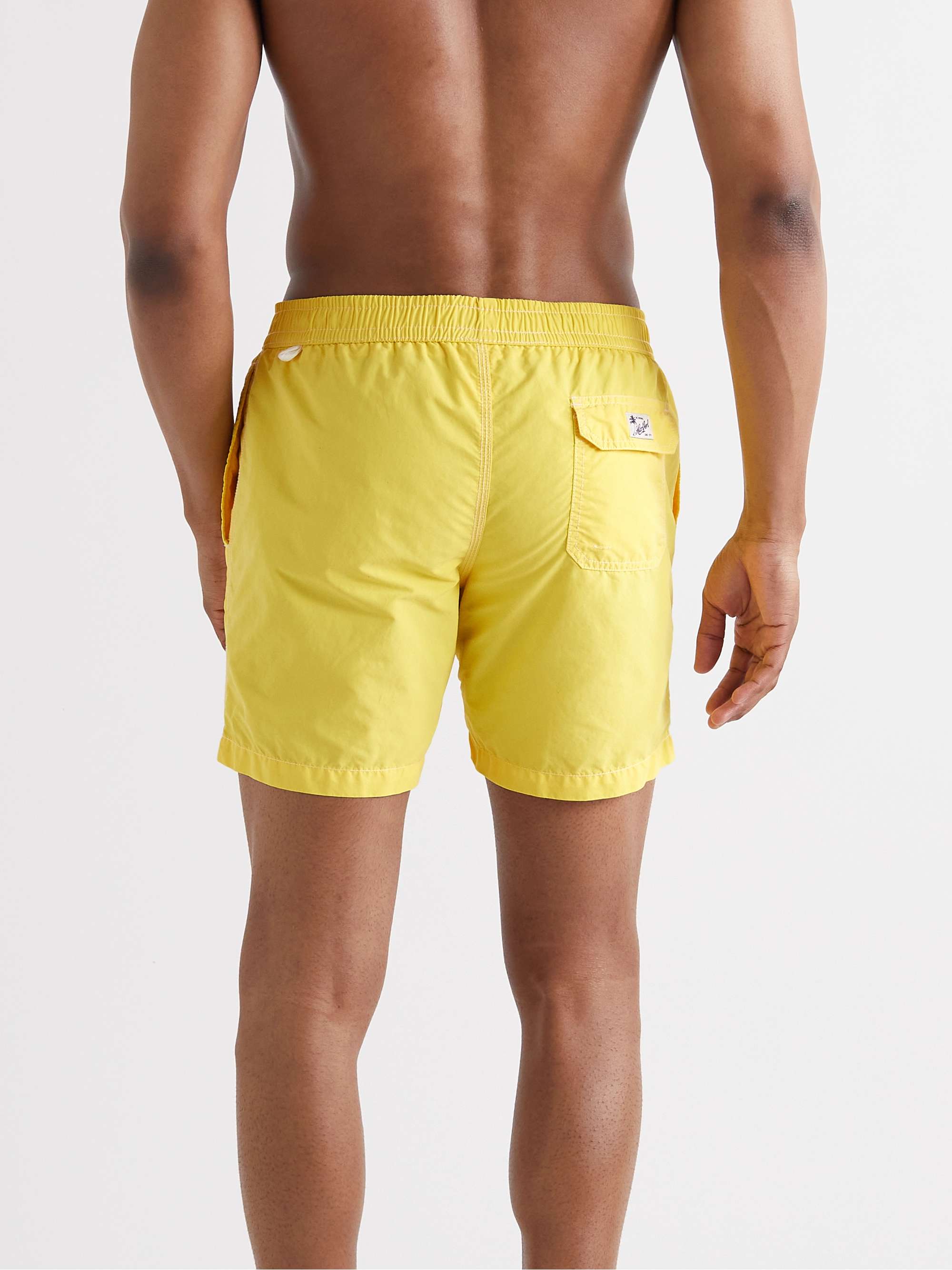 HARTFORD Straight-Leg Mid-Length Swim Shorts