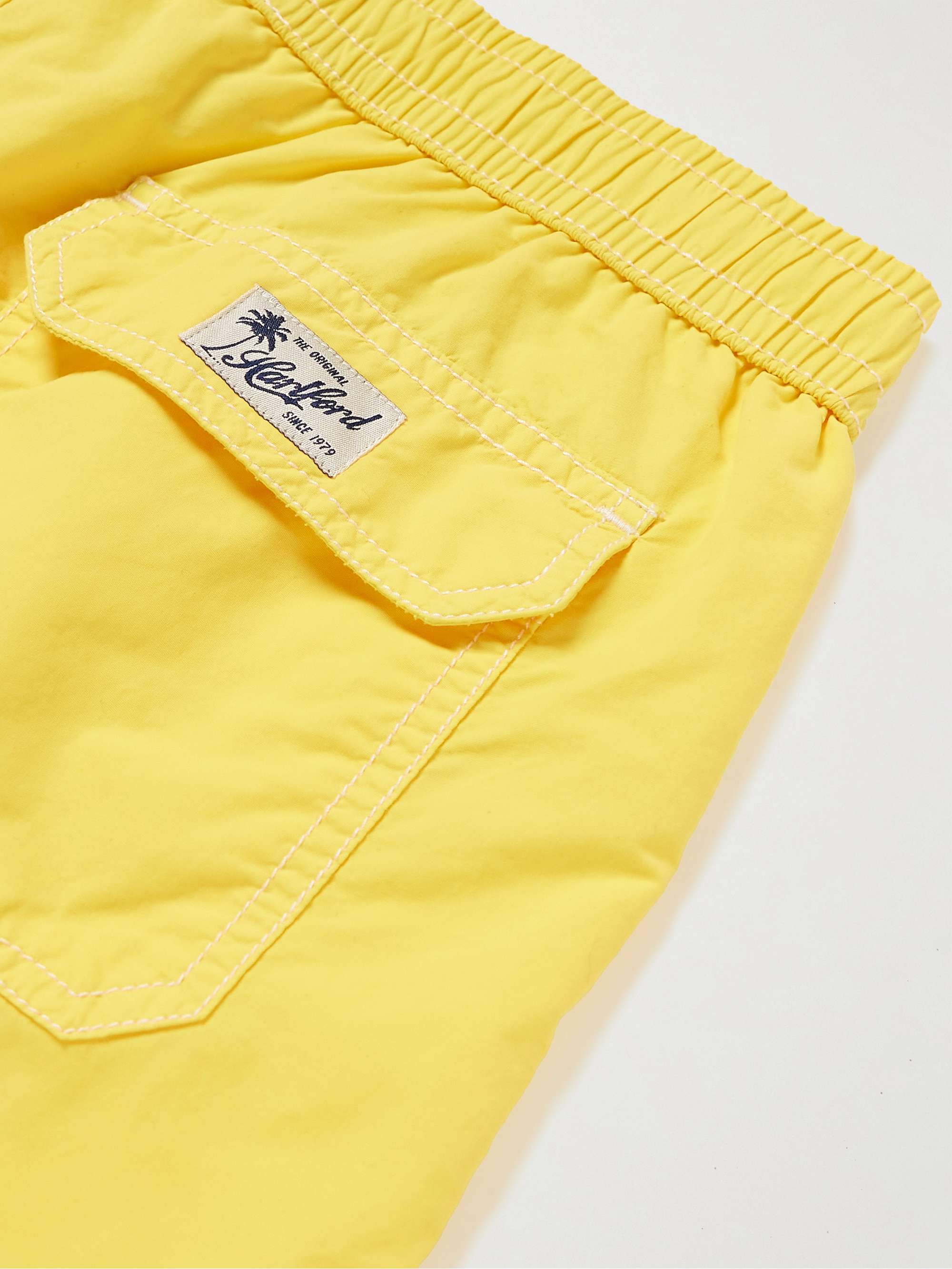 HARTFORD Straight-Leg Mid-Length Swim Shorts