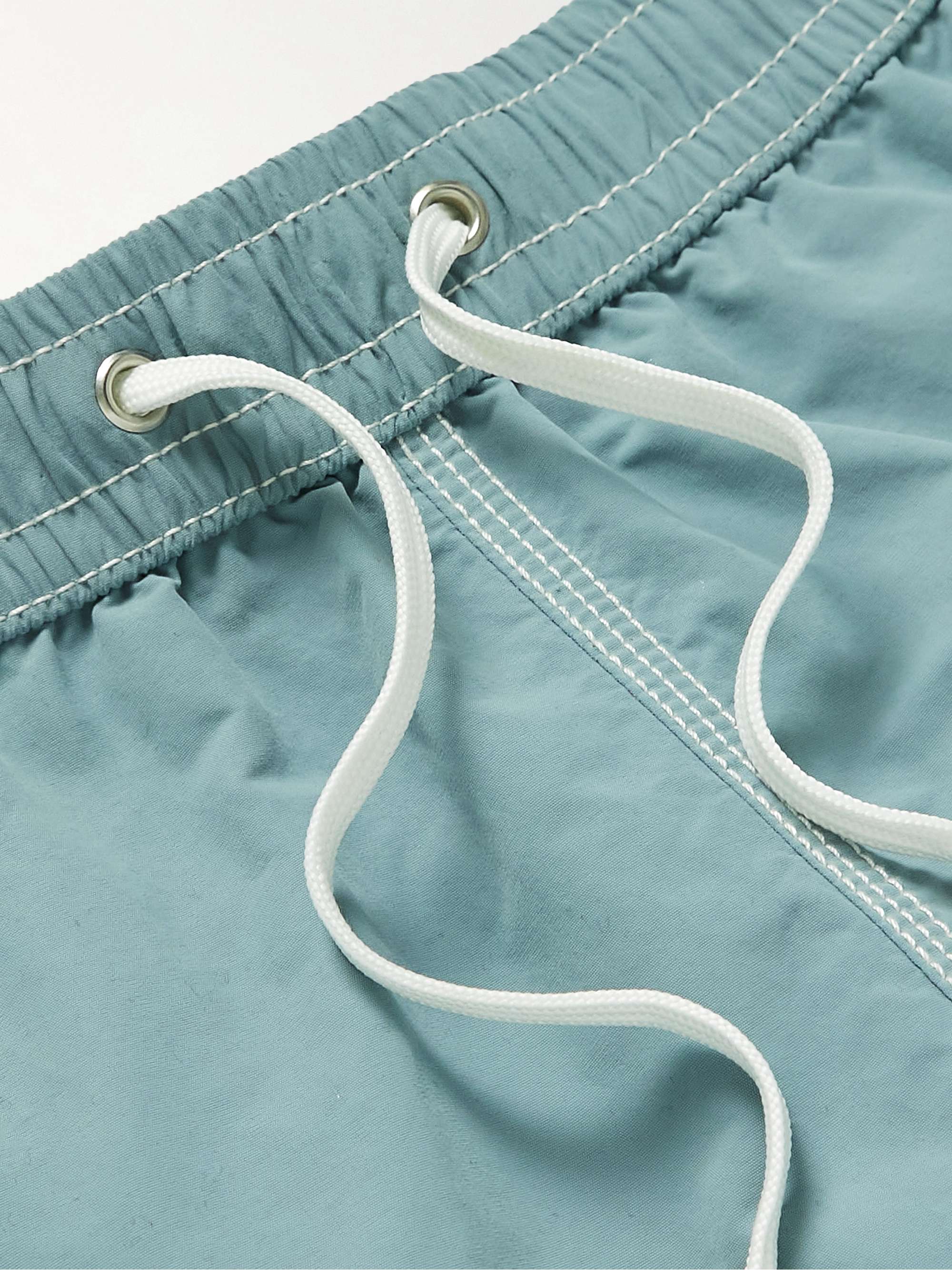 HARTFORD Straight-Leg Mid-Length Swim Shorts