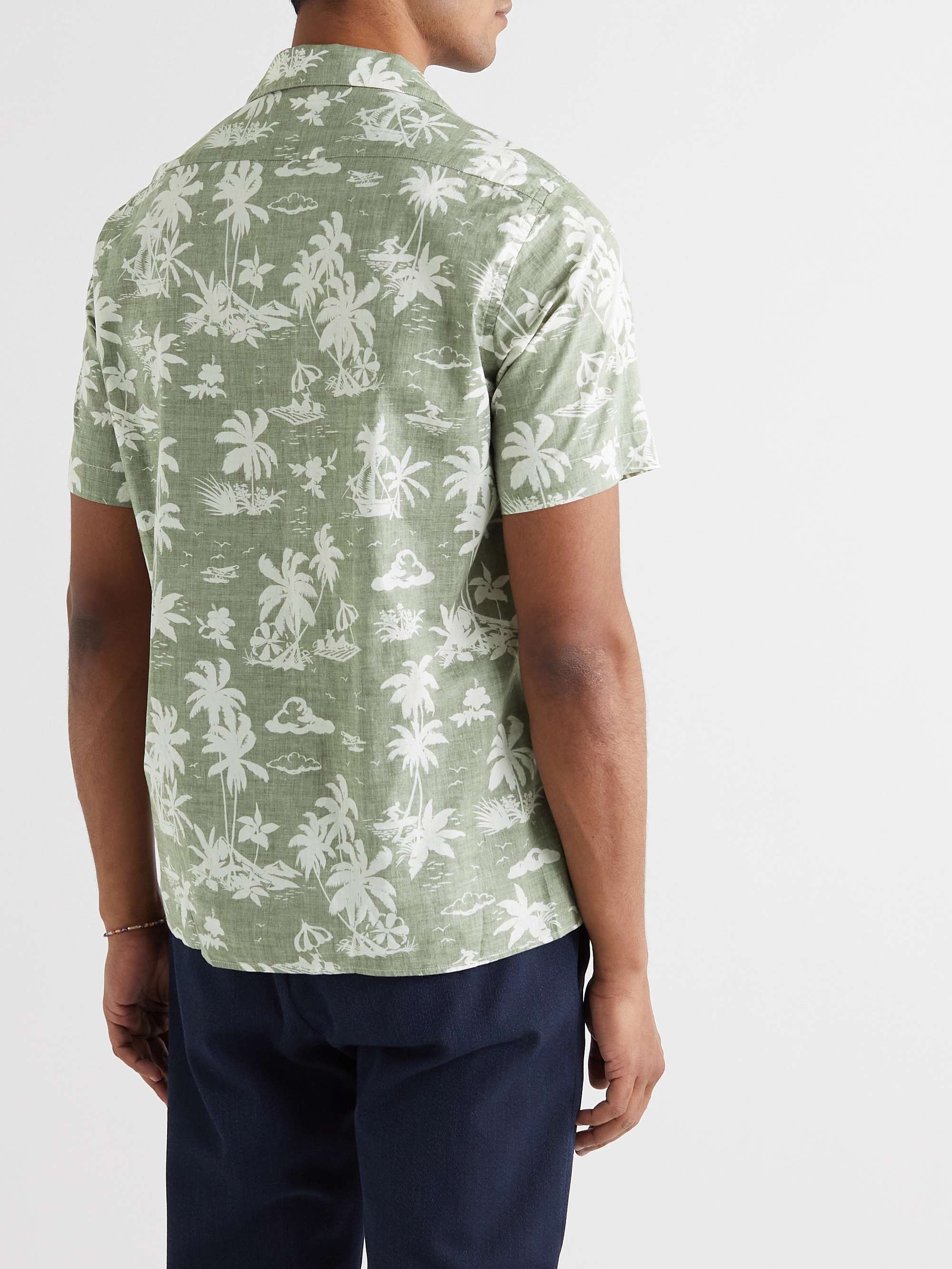 HARTFORD Slam 02 Printed Cotton Shirt