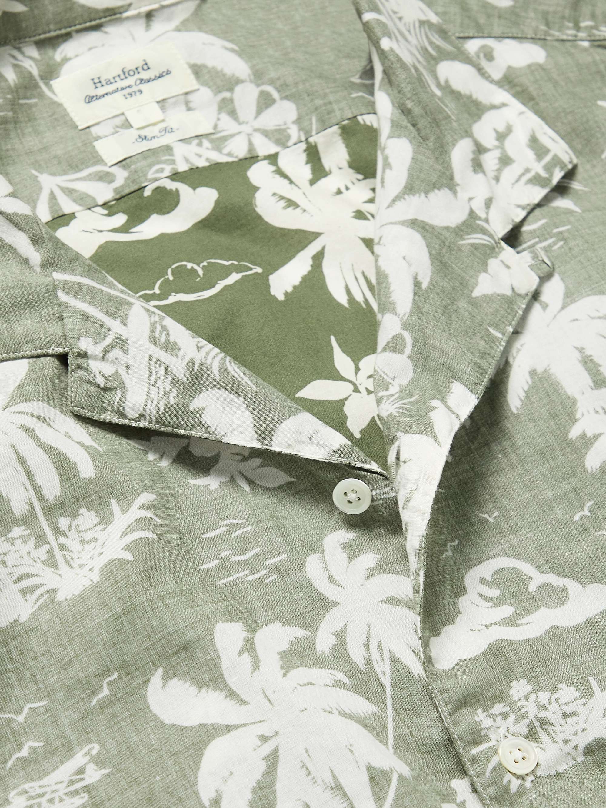 HARTFORD Slam 02 Printed Cotton Shirt