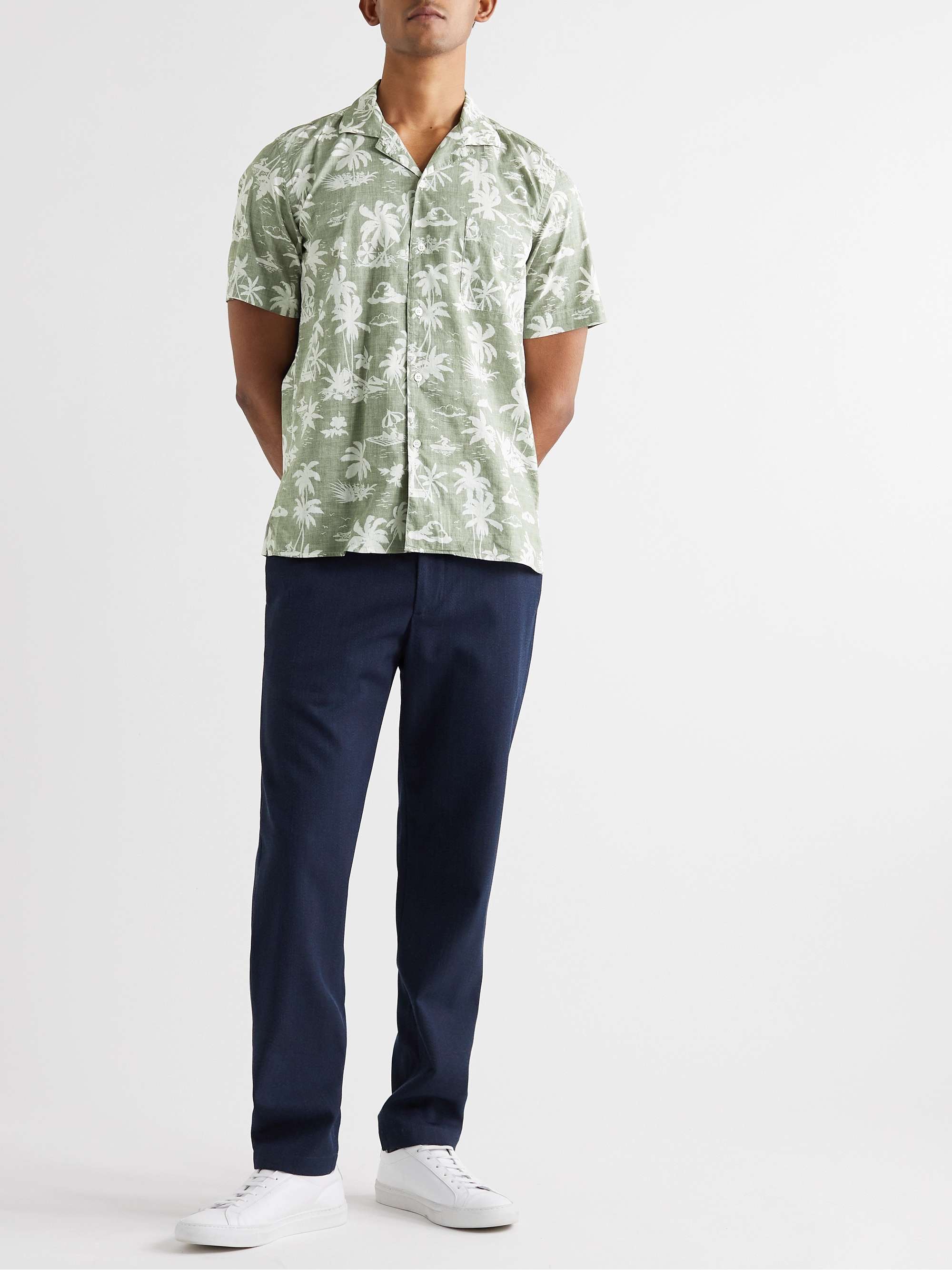 HARTFORD Slam 02 Printed Cotton Shirt