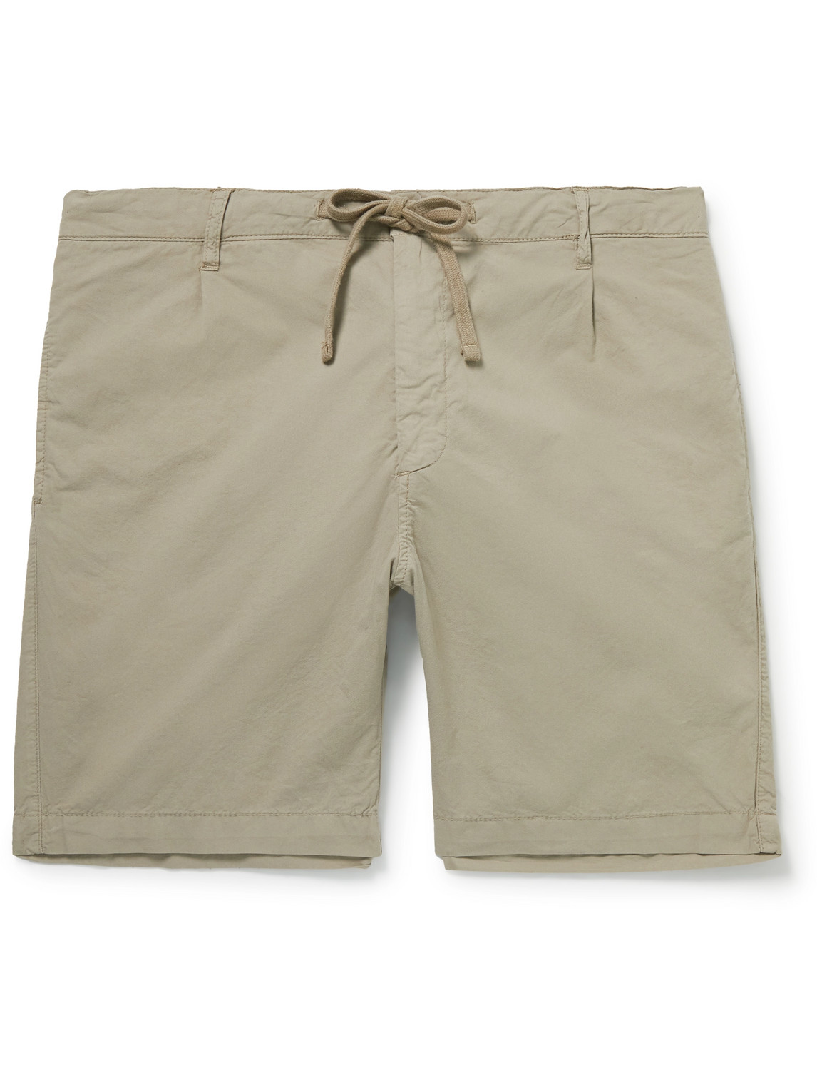 Tank Straight-Leg Cotton Drawstring Shorts