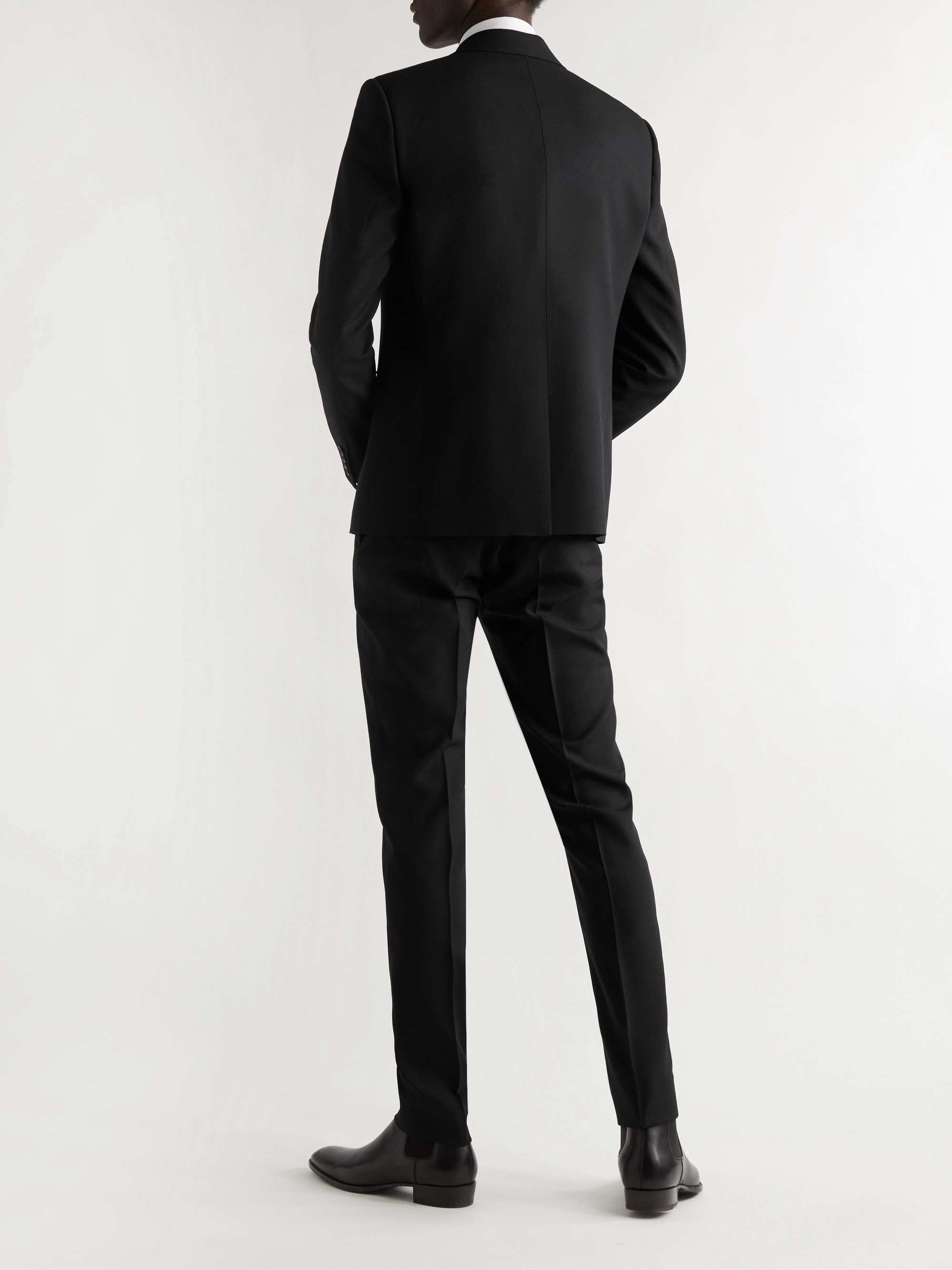 SAINT LAURENT Slim-Fit Virgin Wool-Gabardine Suit