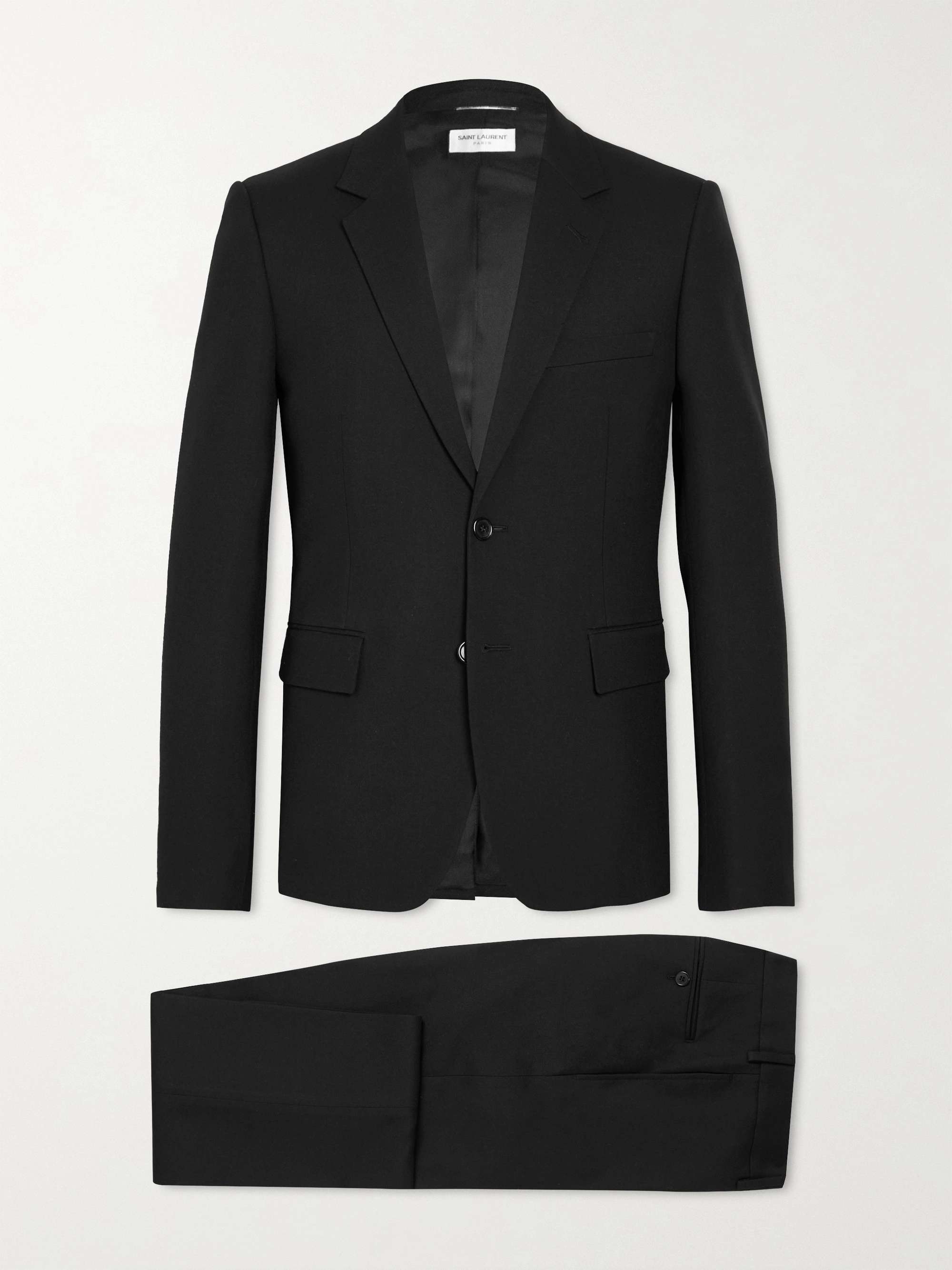 SAINT LAURENT Slim-Fit Virgin Wool-Gabardine Suit