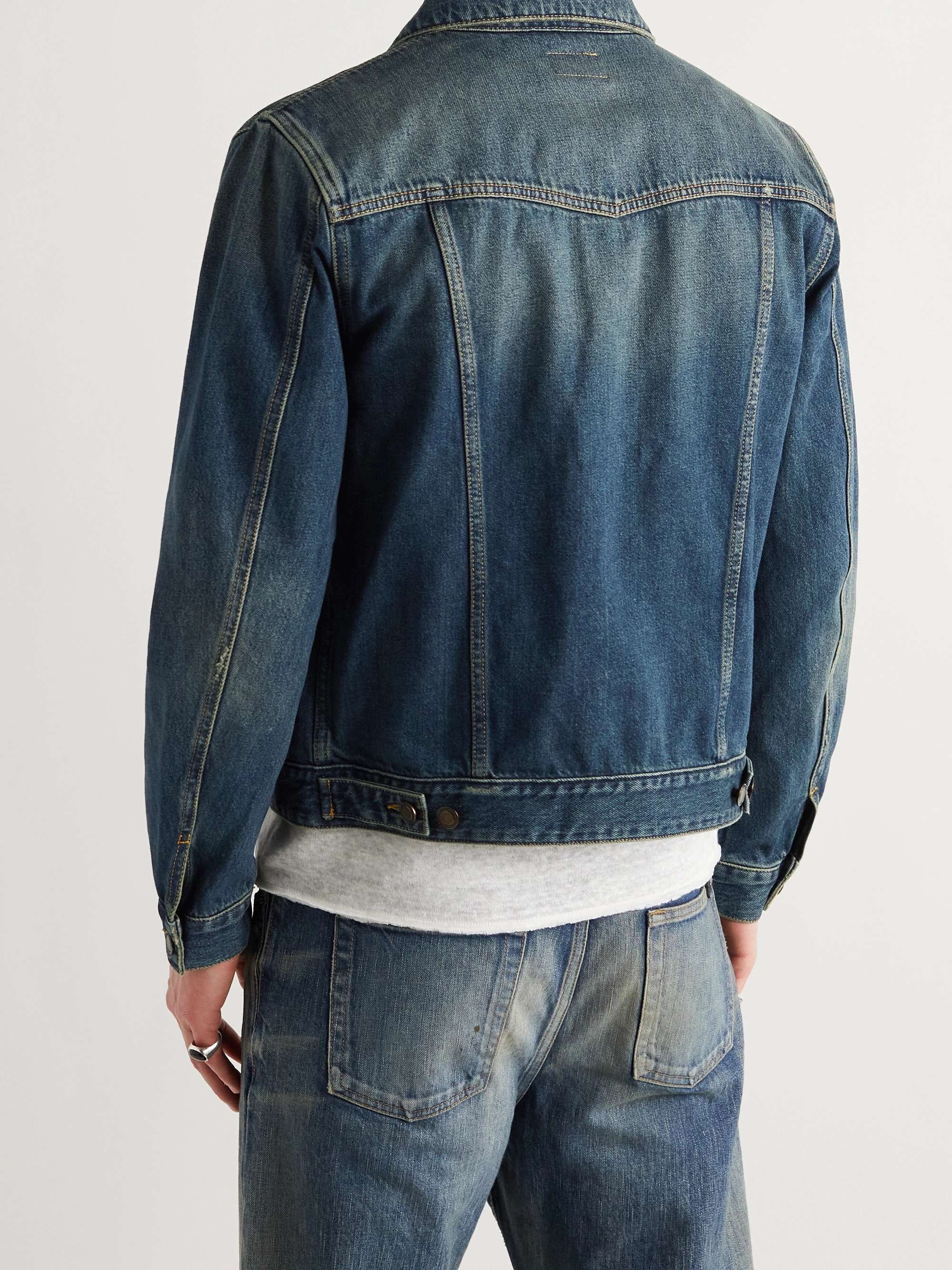 SAINT LAURENT Denim Trucker Jacket