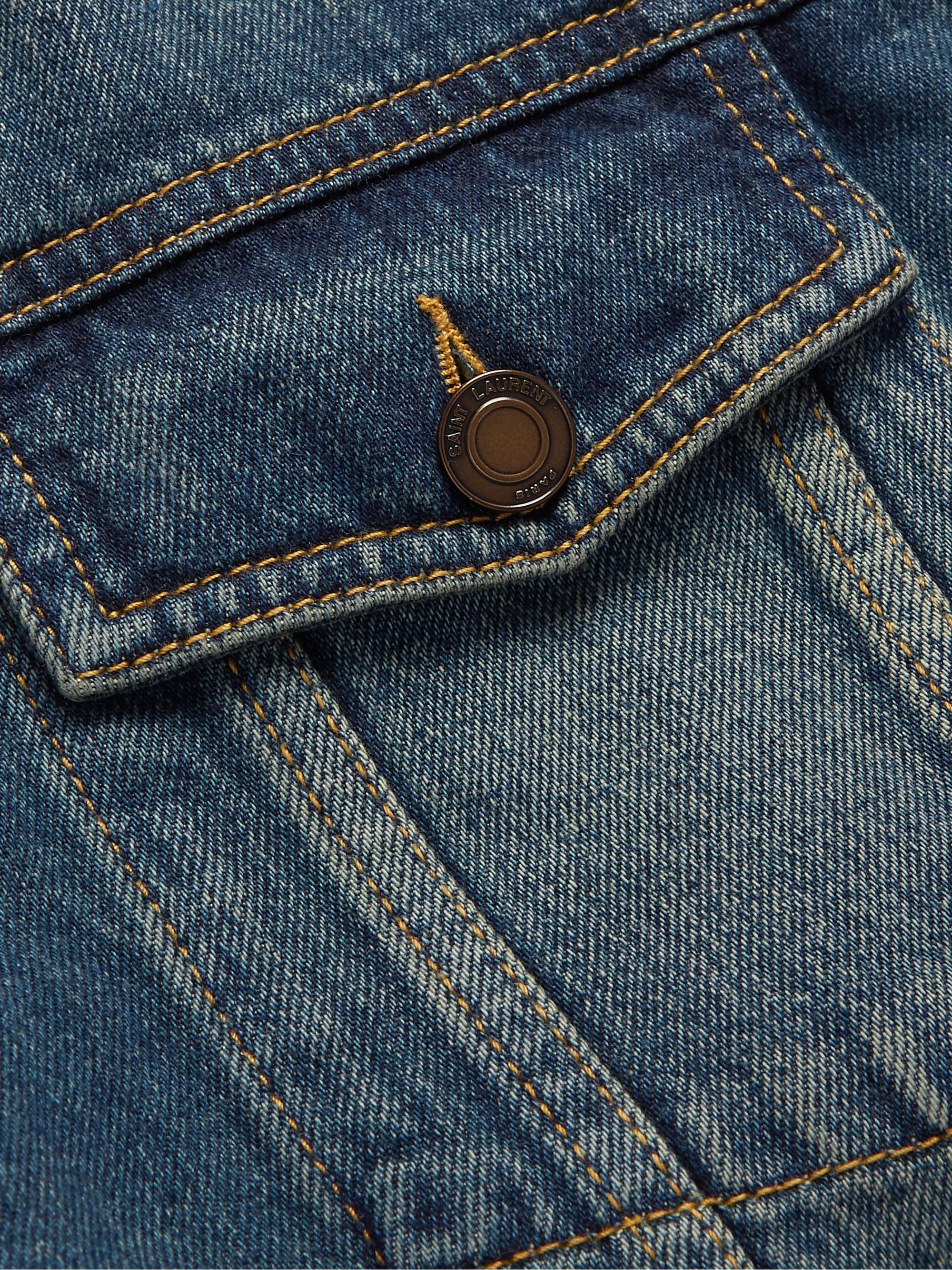 SAINT LAURENT Denim Trucker Jacket