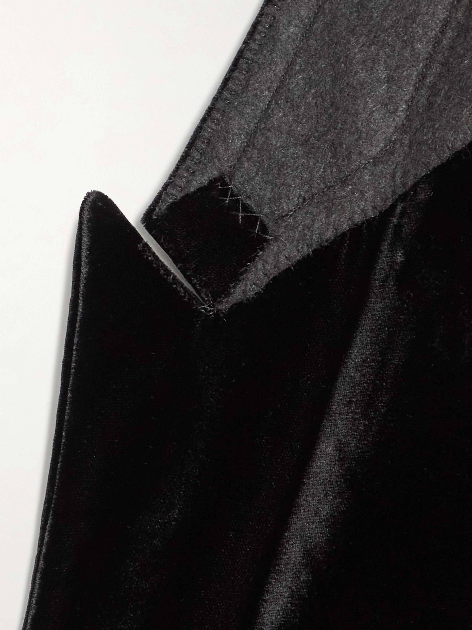 SAINT LAURENT Velvet Blazer