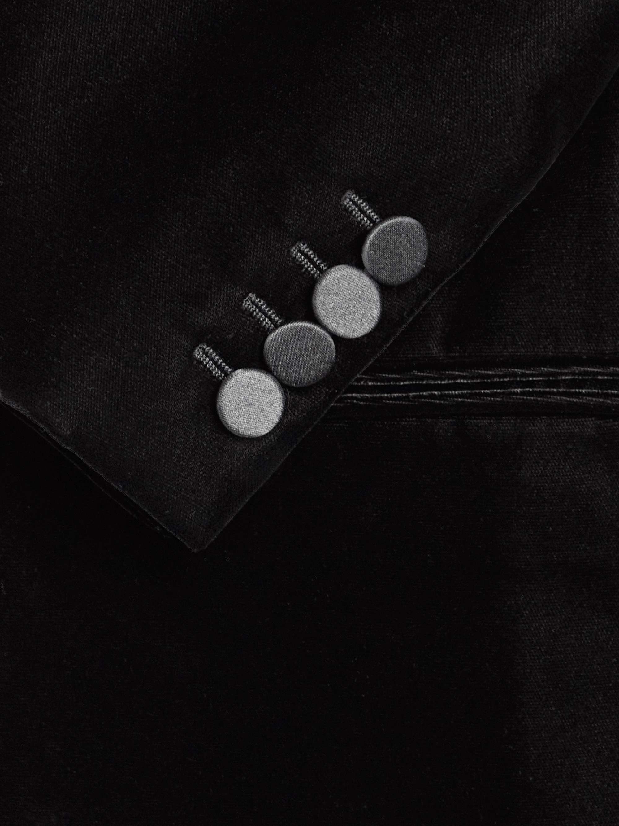 SAINT LAURENT Velvet Blazer