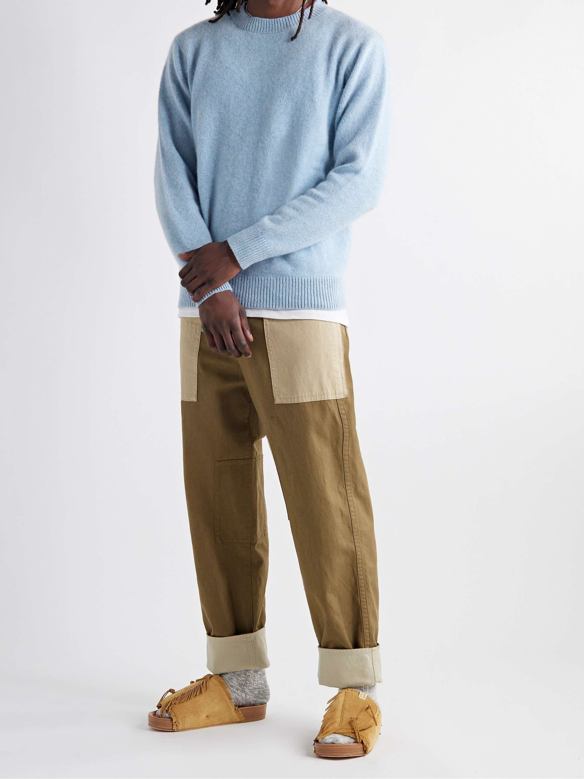 THE ELDER STATESMAN Cashmere Sweater