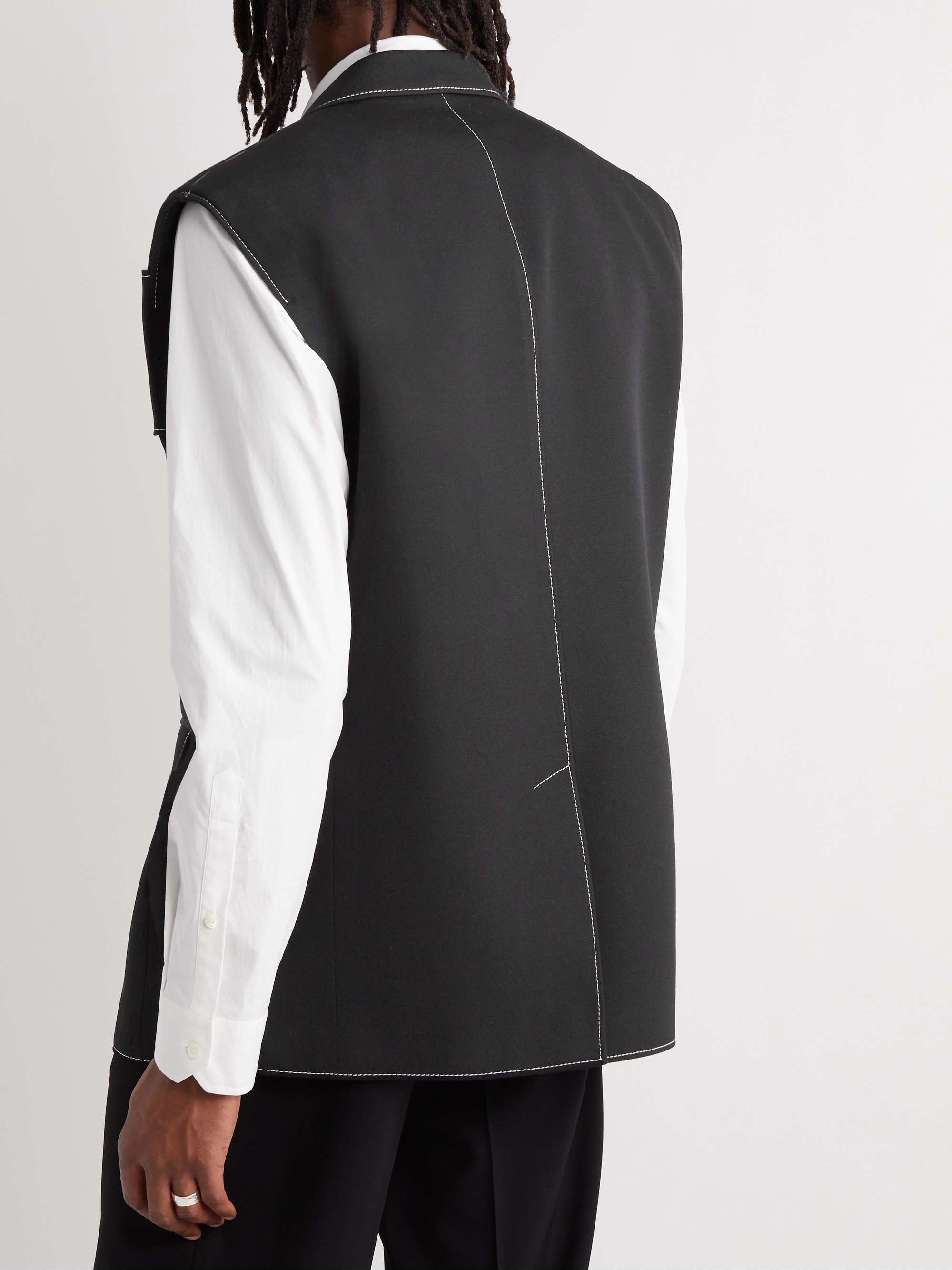 BURBERRY Grain de Poudre Wool Blazer