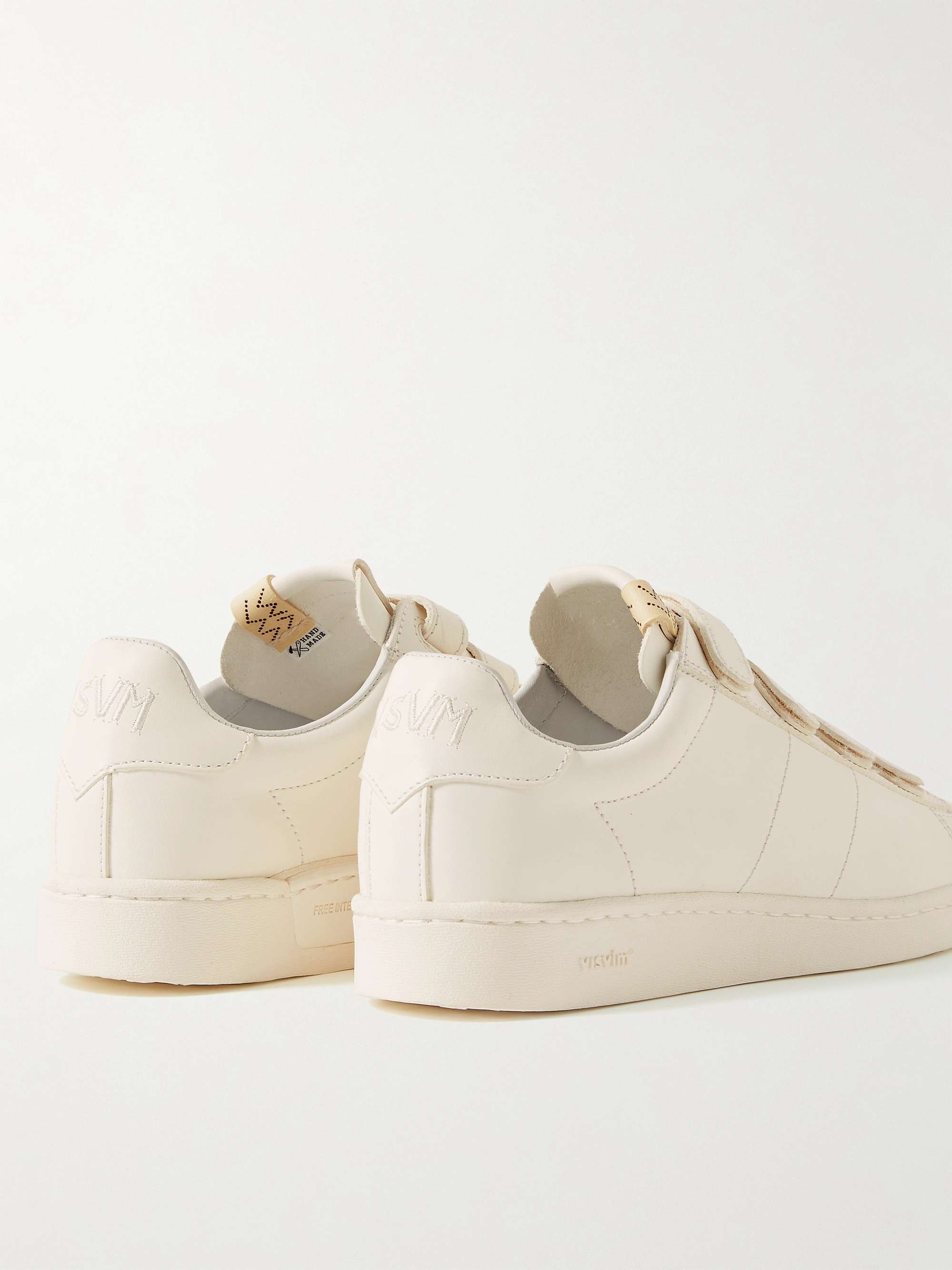 VISVIM Corda Lo-Folk Leather Sneakers