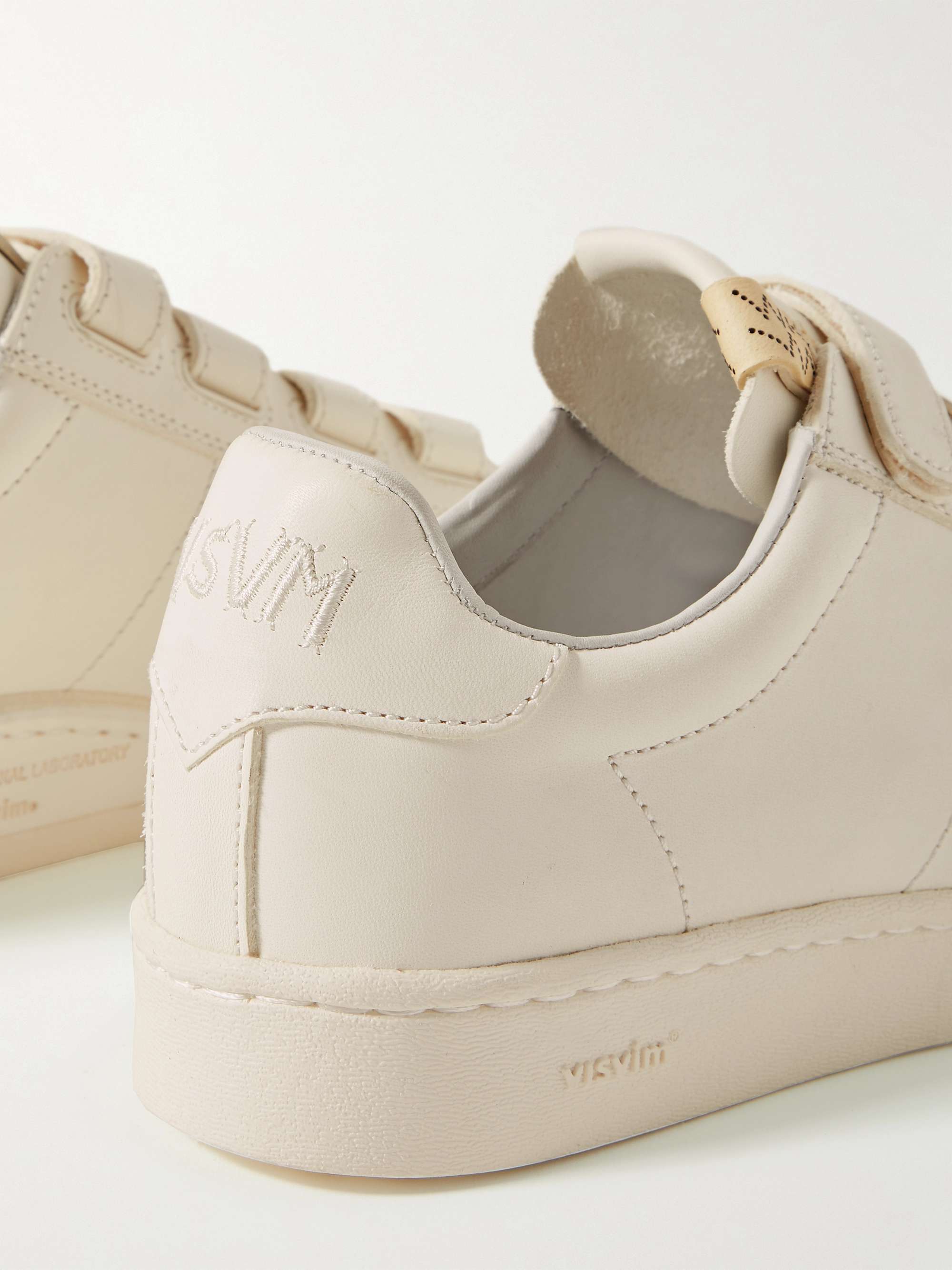 VISVIM Corda Lo-Folk Leather Sneakers