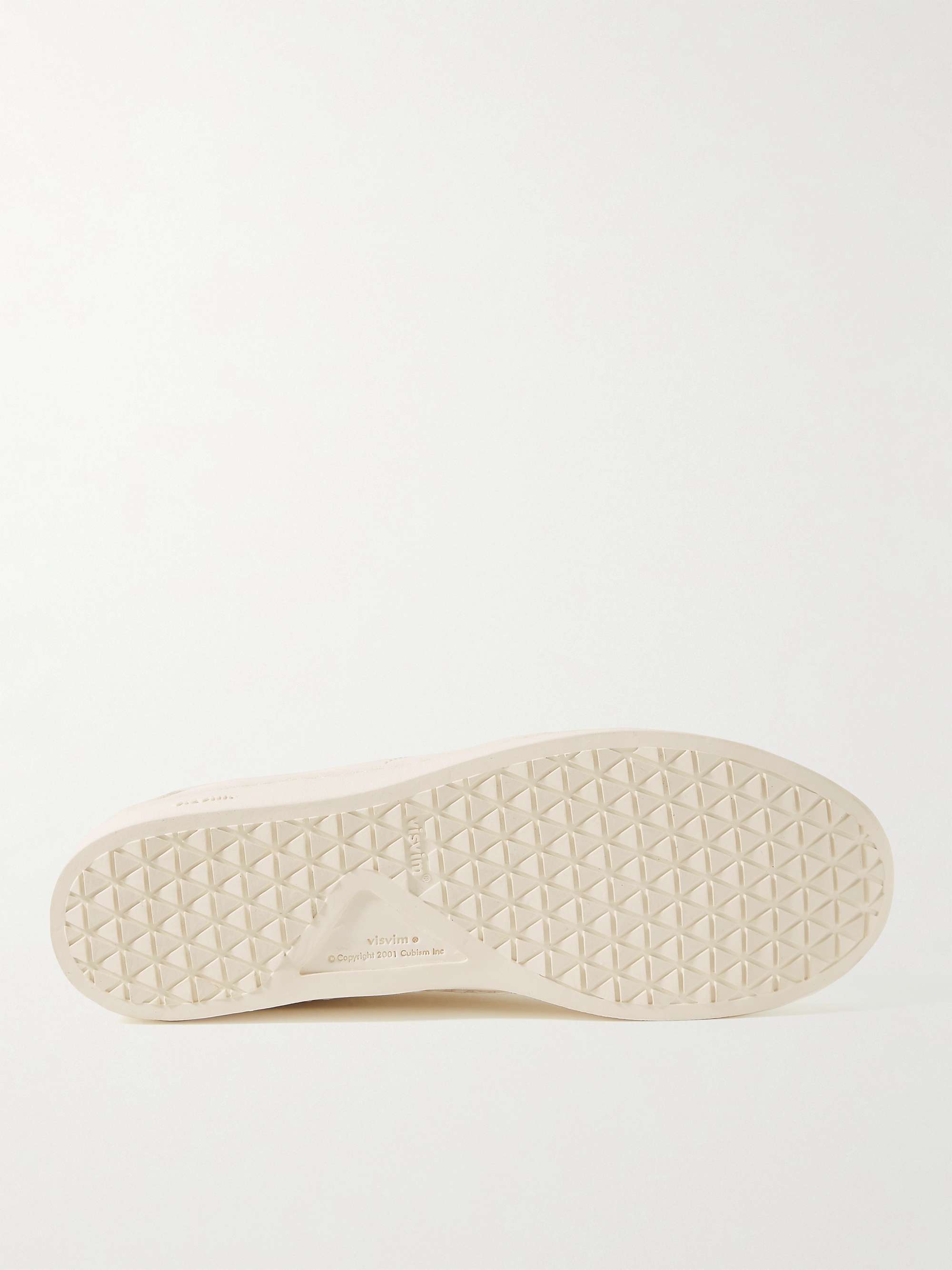 VISVIM Corda Lo-Folk Leather Sneakers