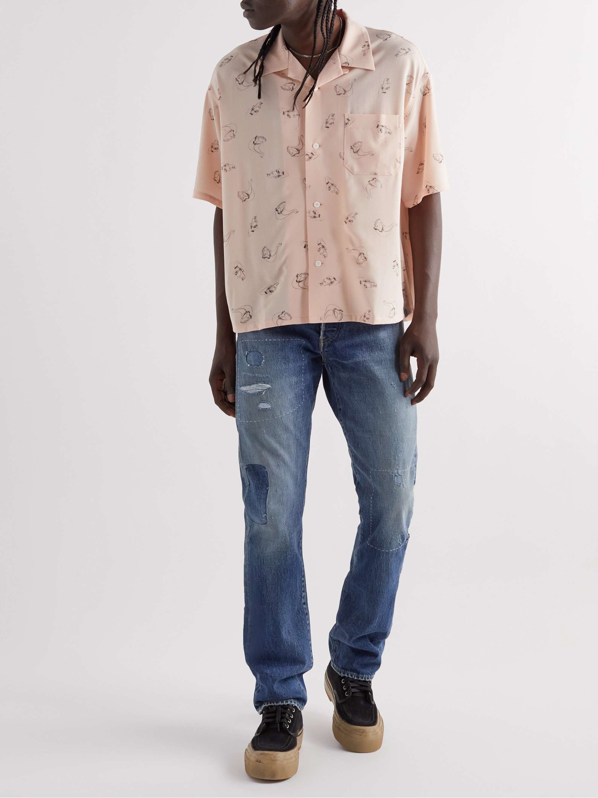 VISVIM Liskamm G. Suede Sneakers