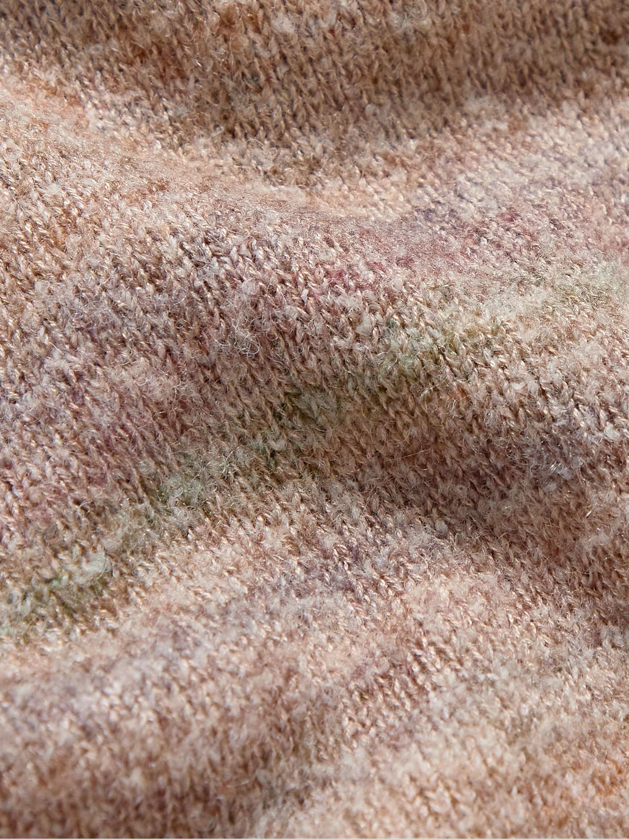 MR P. Surplus Bouclé-Knit T-Shirt