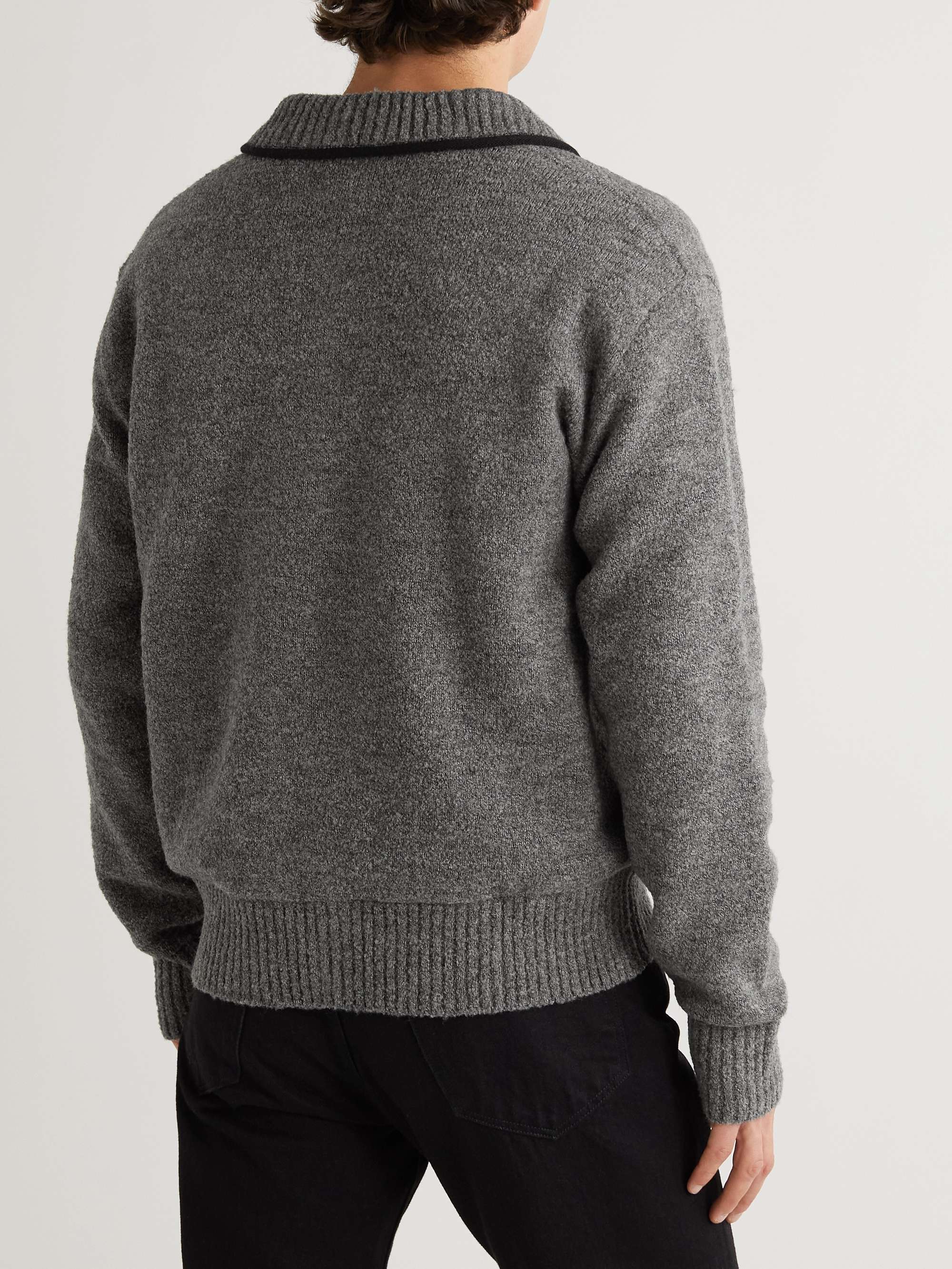 MR P. Surplus Wool-Blend Bouclé Blouson Jacket