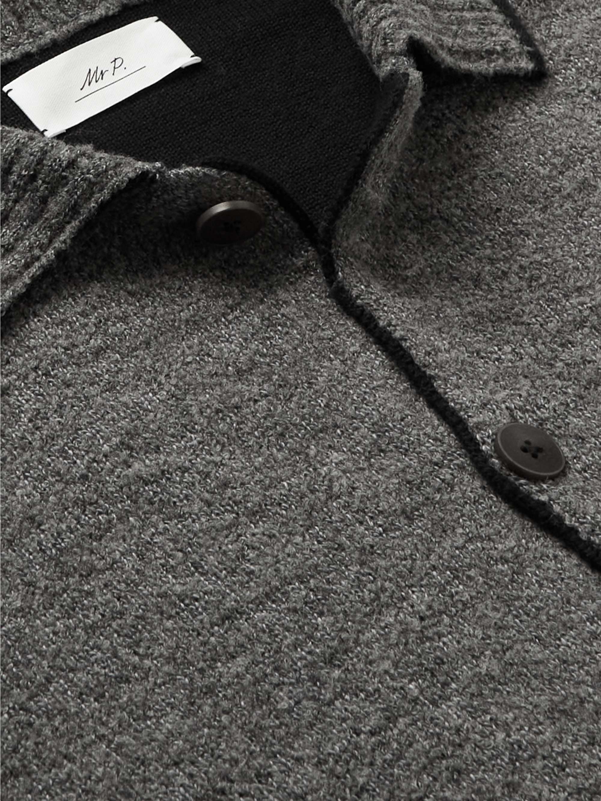 MR P. Surplus Wool-Blend Bouclé Blouson Jacket