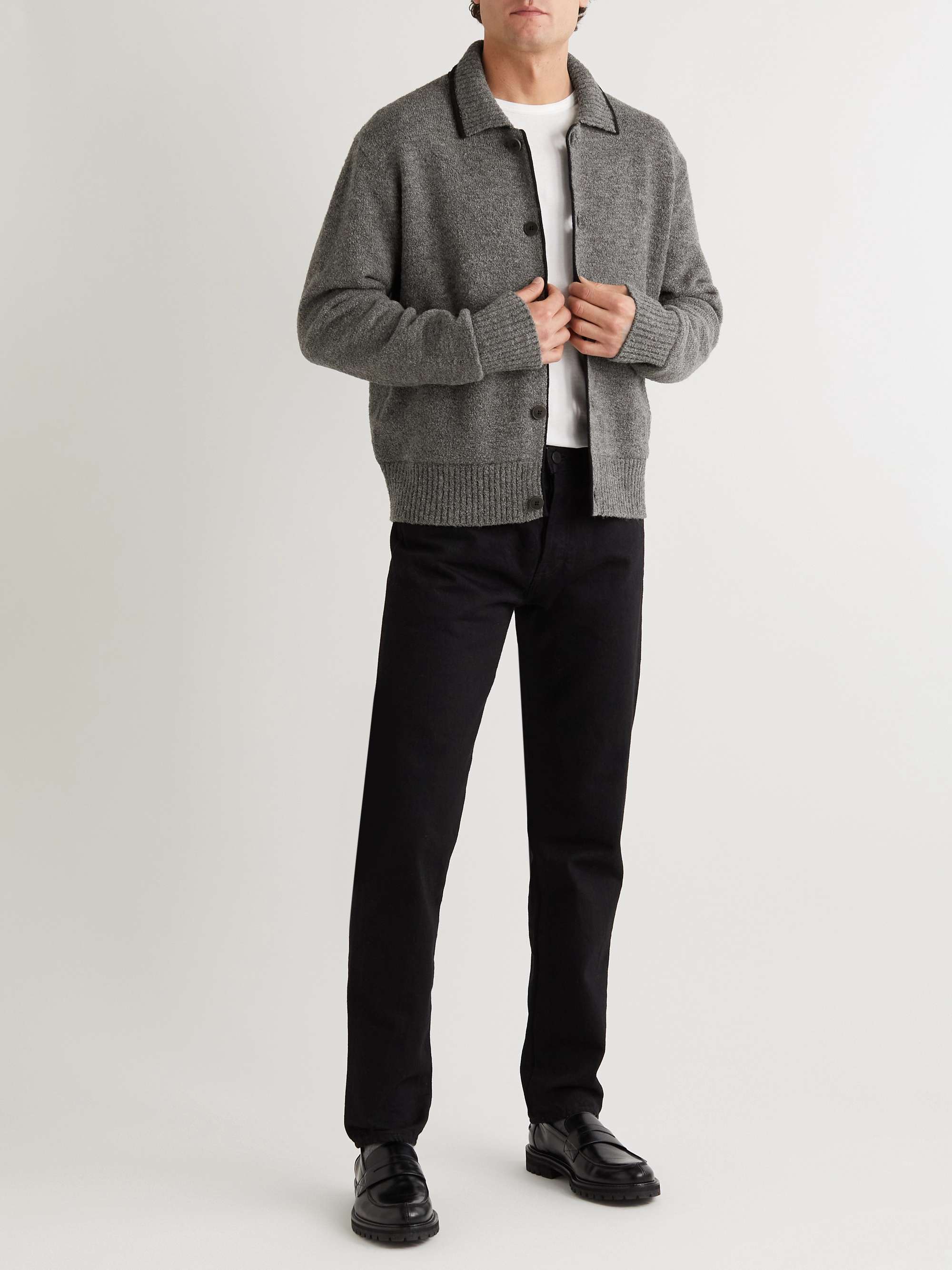 MR P. Surplus Wool-Blend Bouclé Blouson Jacket