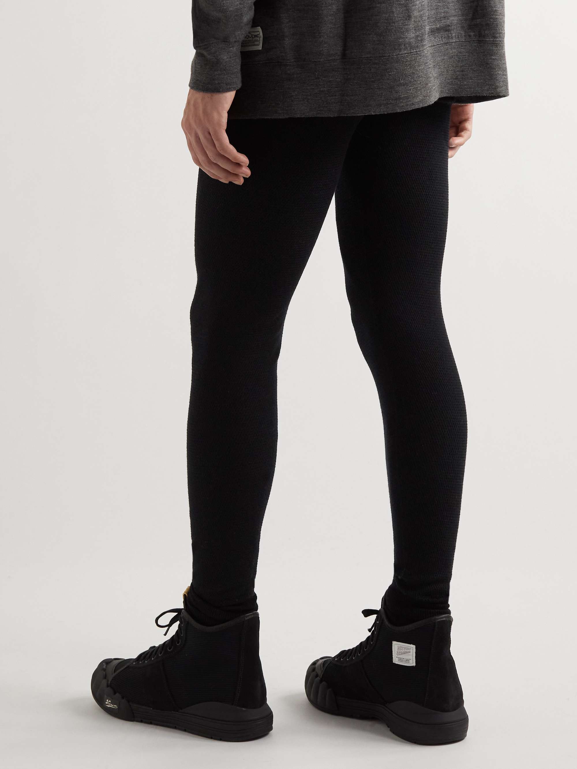 VISVIM Sport Wool-Blend Piqué Tights