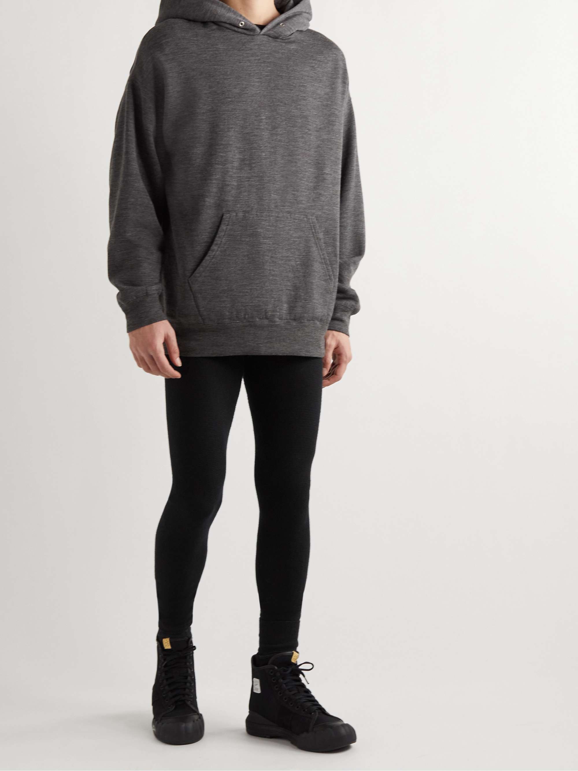 VISVIM Sport Wool-Blend Piqué Tights