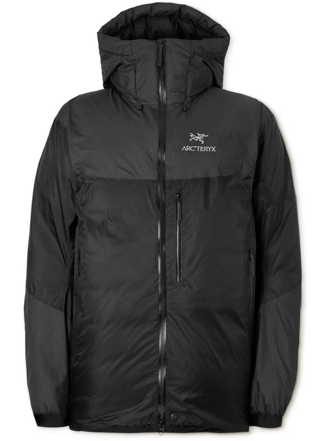 Arc'teryx Alpha Gore-tex Infinium™ Hooded Parka In Black