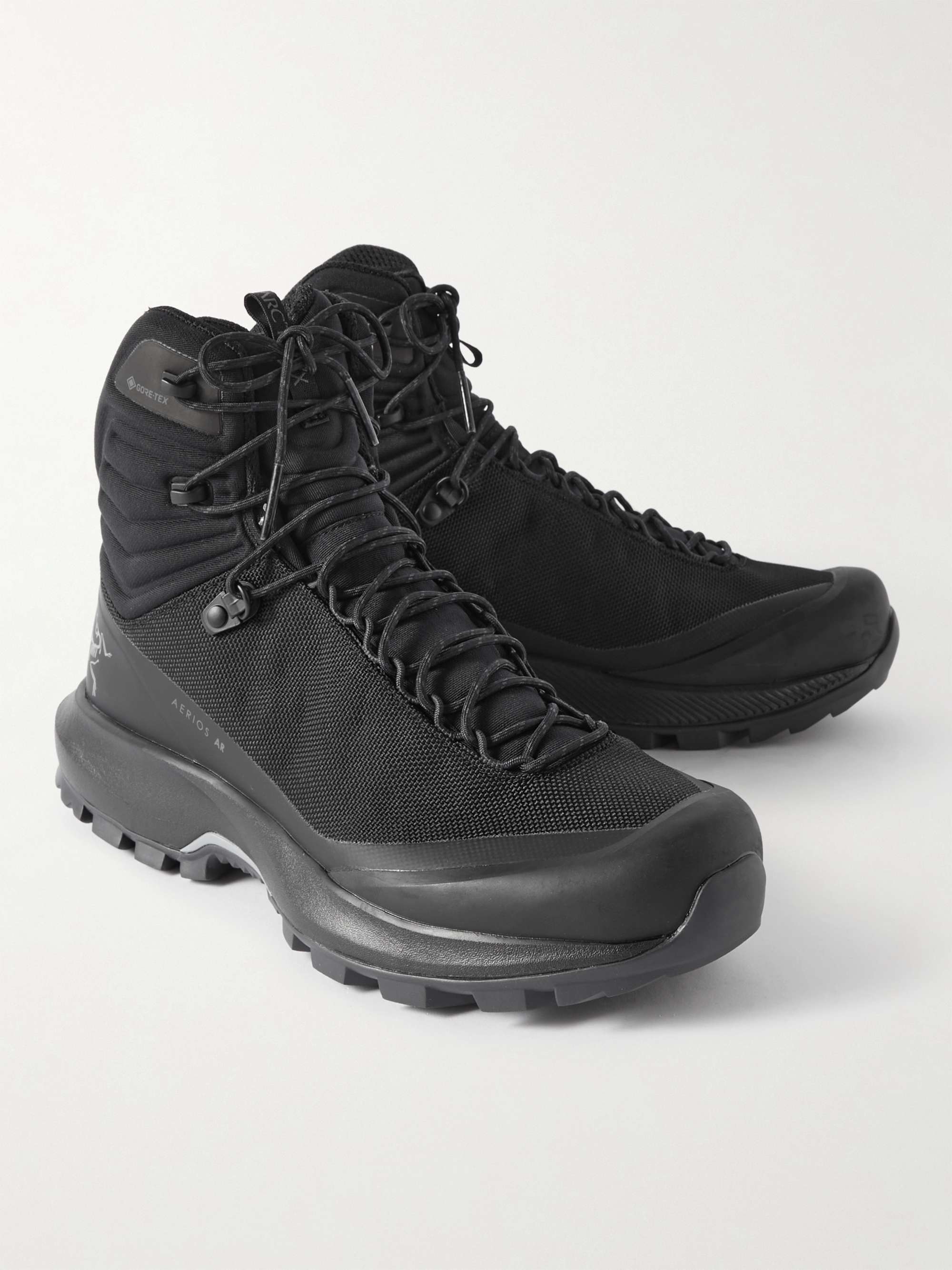 ARC'TERYX Aerios AR Mid GTX RubberTrimmed GORETEX Hiking Boots for