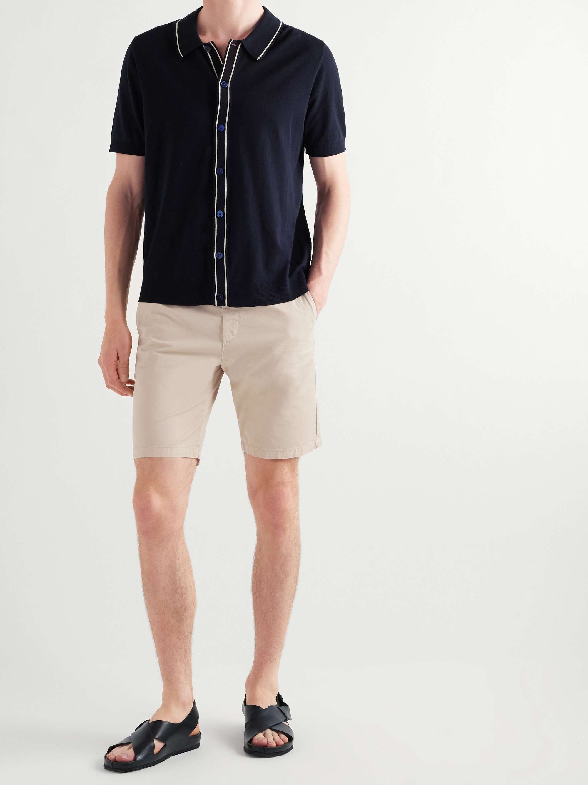 NN07 Crown Slim-Fit Cotton-Blend Shorts