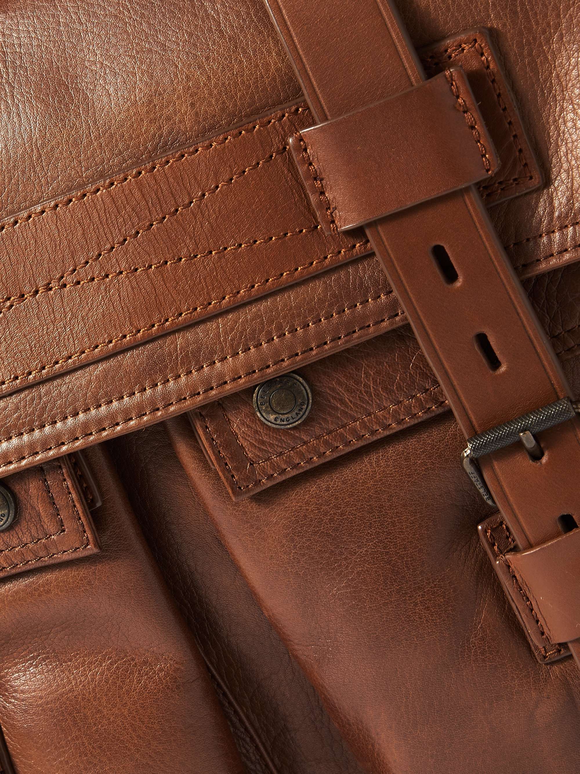 BELSTAFF Colonial Leather Weekend Bag