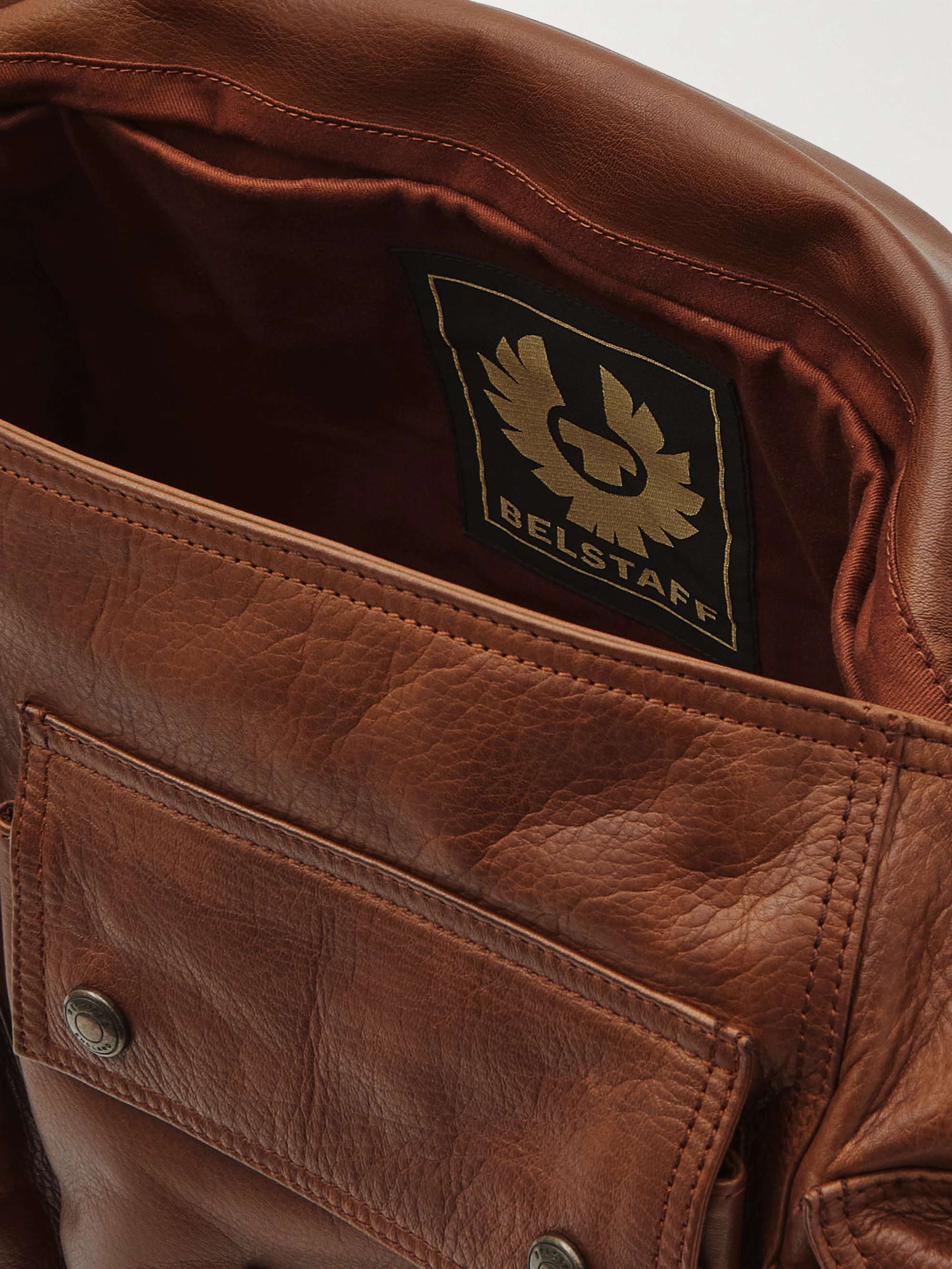 BELSTAFF Colonial Leather Weekend Bag