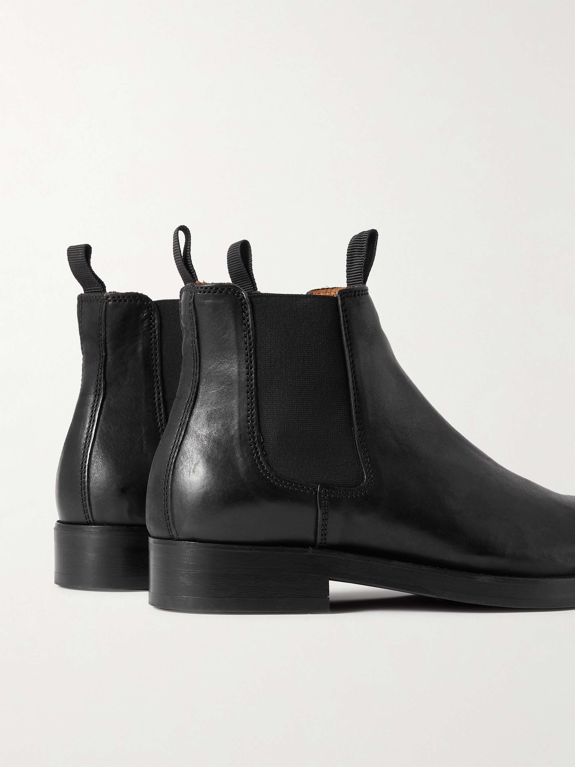 BELSTAFF Longton Leather Chelsea Boots for Men | MR PORTER