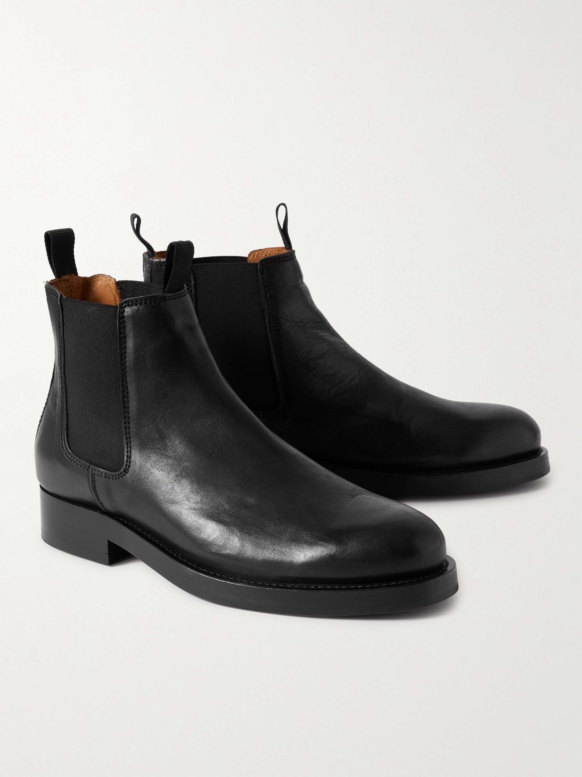 BELSTAFF Longton Leather Chelsea Boots