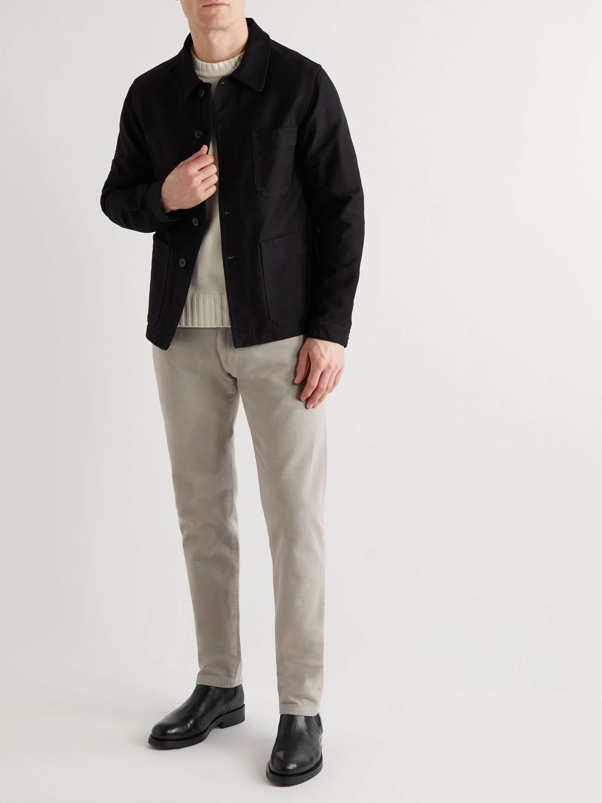 BELSTAFF Longton Leather Chelsea Boots