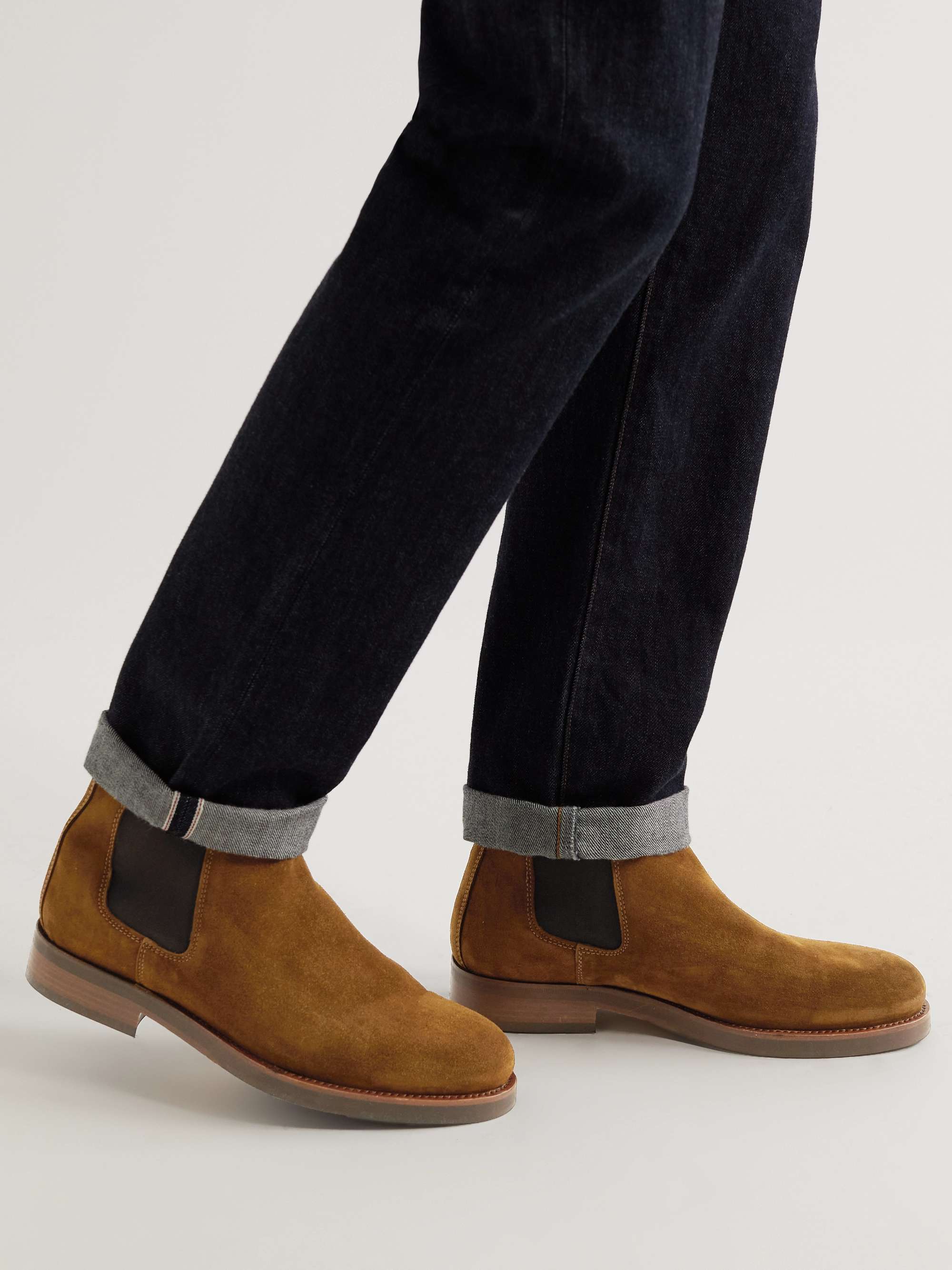 BELSTAFF Longton Leather Chelsea Boots