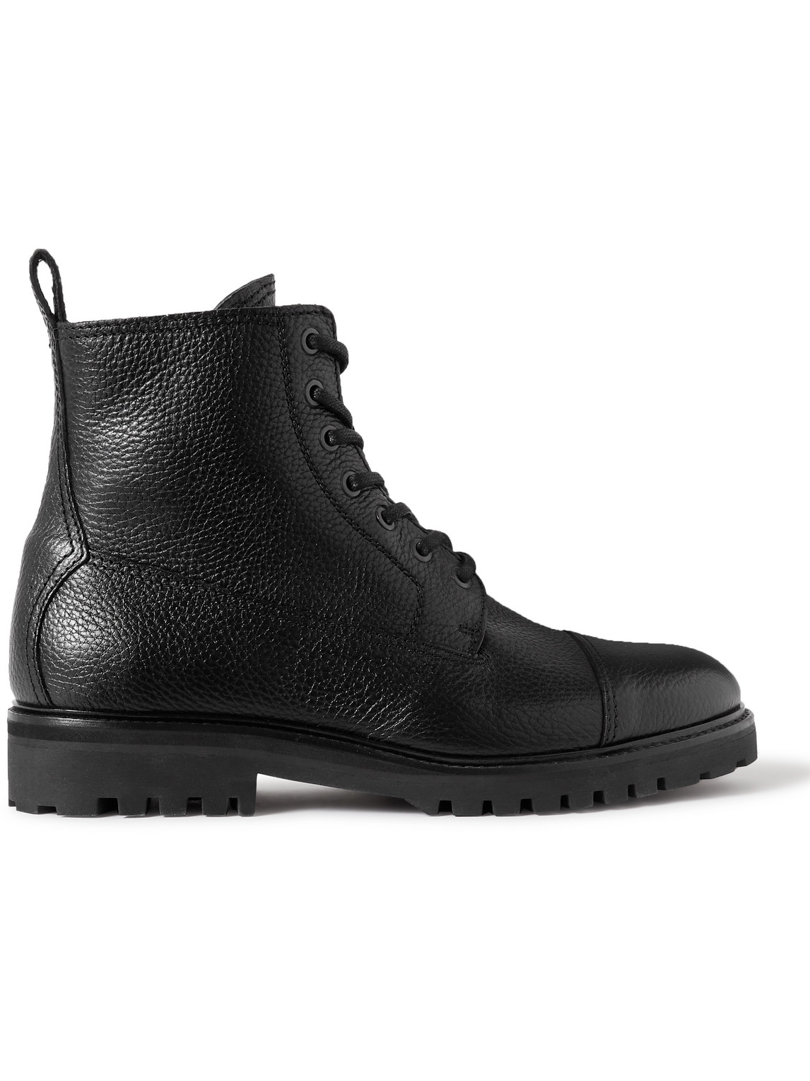 Alperton Full-Grain Leather Boots