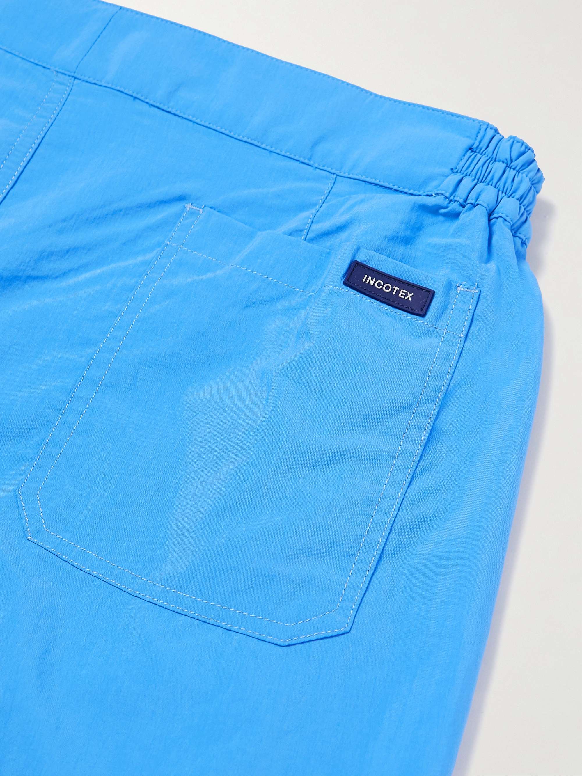 INCOTEX Slim-Fit Mid-Length Swim Shorts