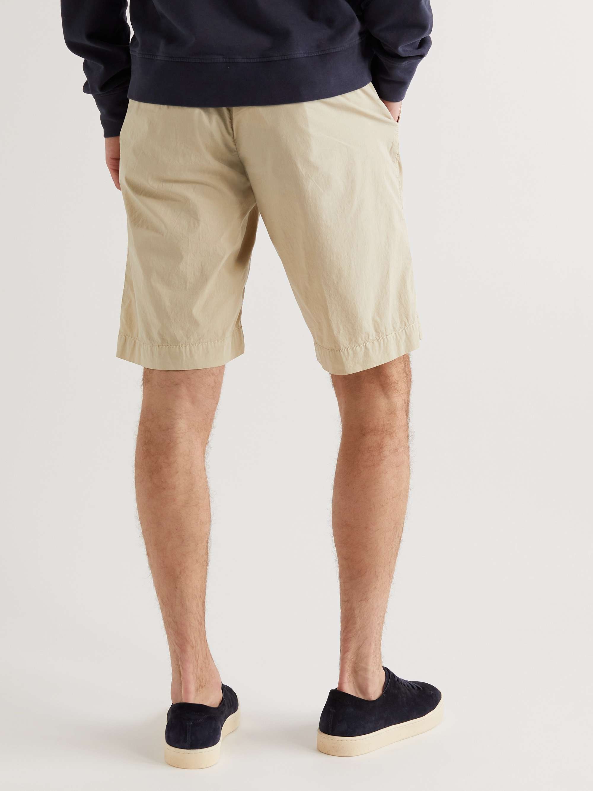 INCOTEX Slim-Fit Cotton-Blend Bermuda Shorts