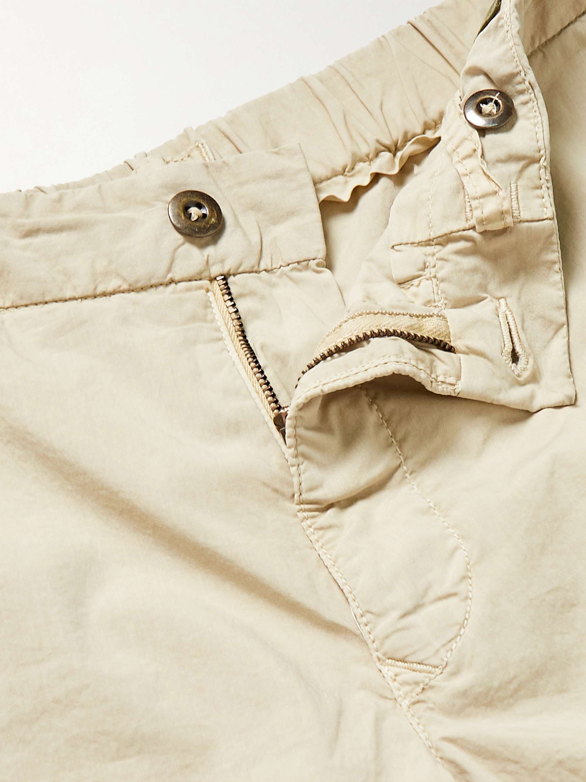 INCOTEX Slim-Fit Cotton-Blend Bermuda Shorts