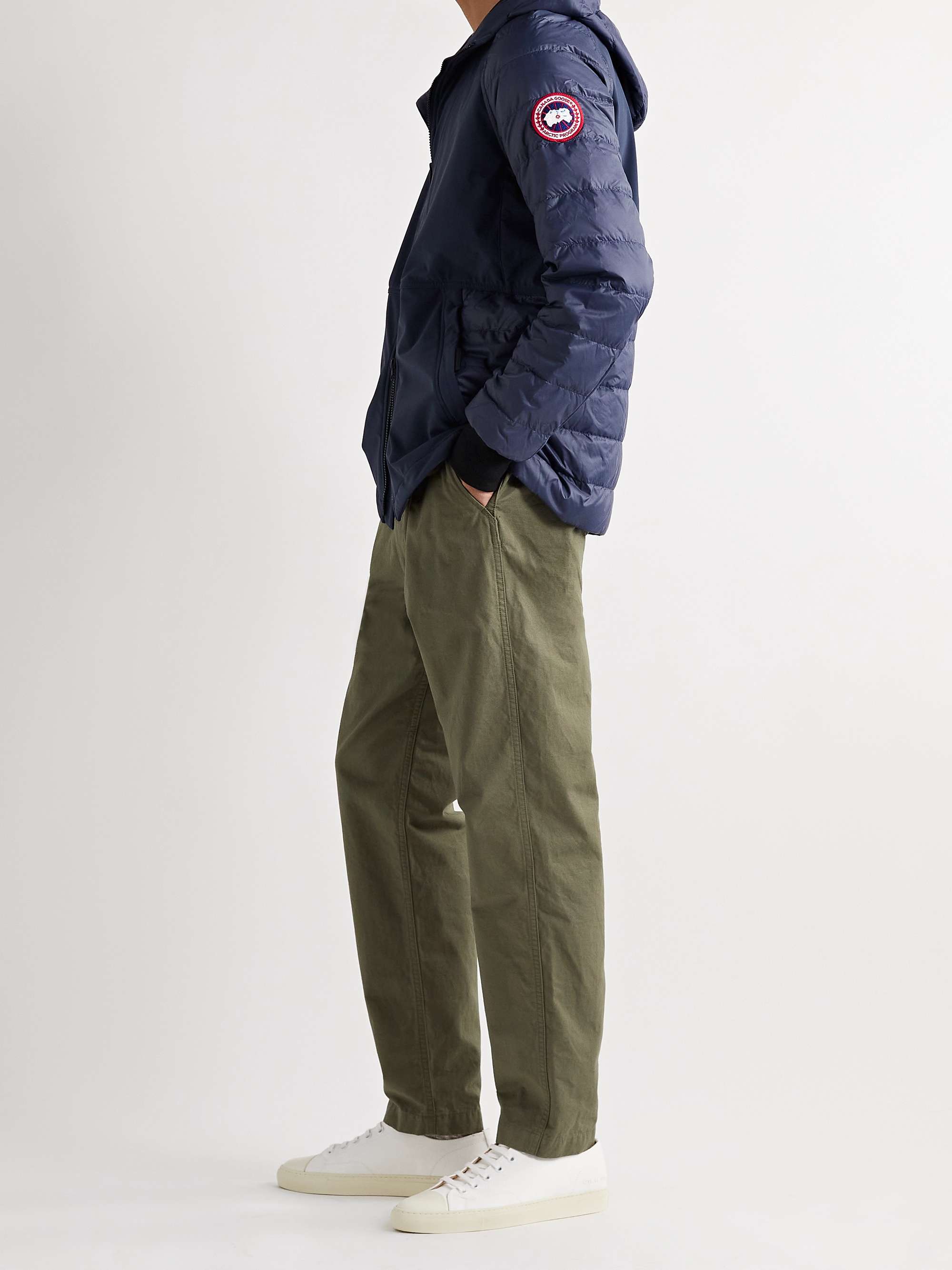 CANADA GOOSE HyBridge Panelled Quilted Shell Hooded Down Jacket