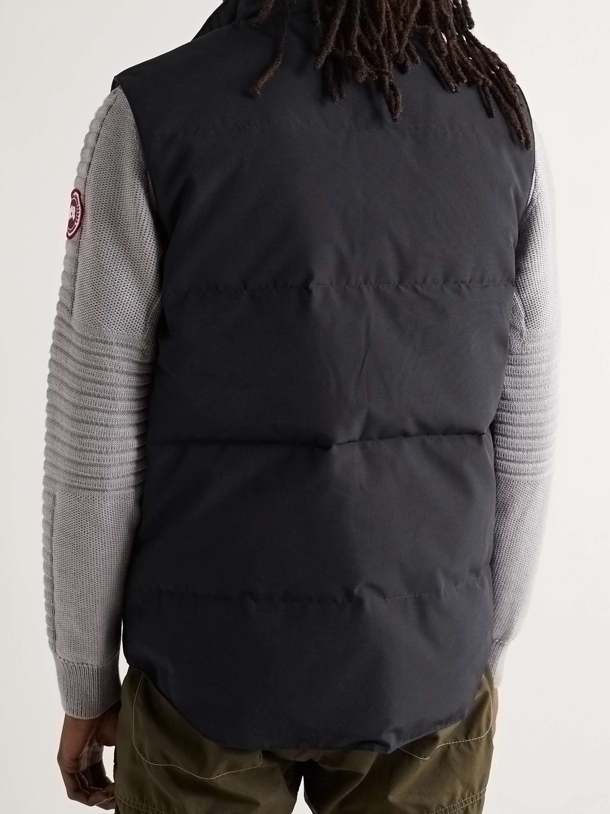 CANADA GOOSE Black Label Garson Quilted Shell Down Gilet