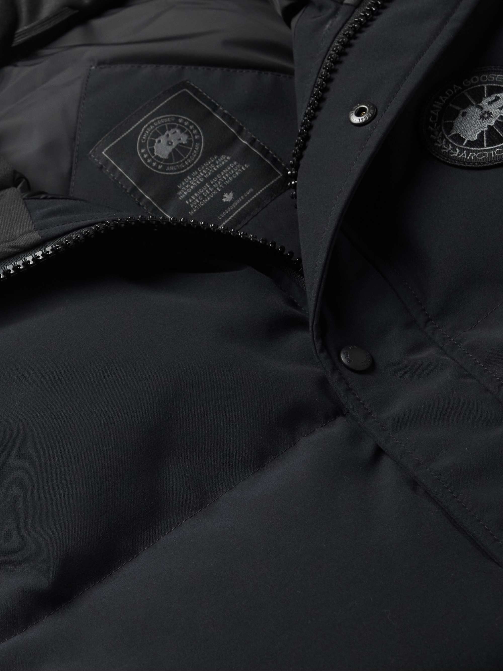 CANADA GOOSE Black Label Garson Quilted Shell Down Gilet