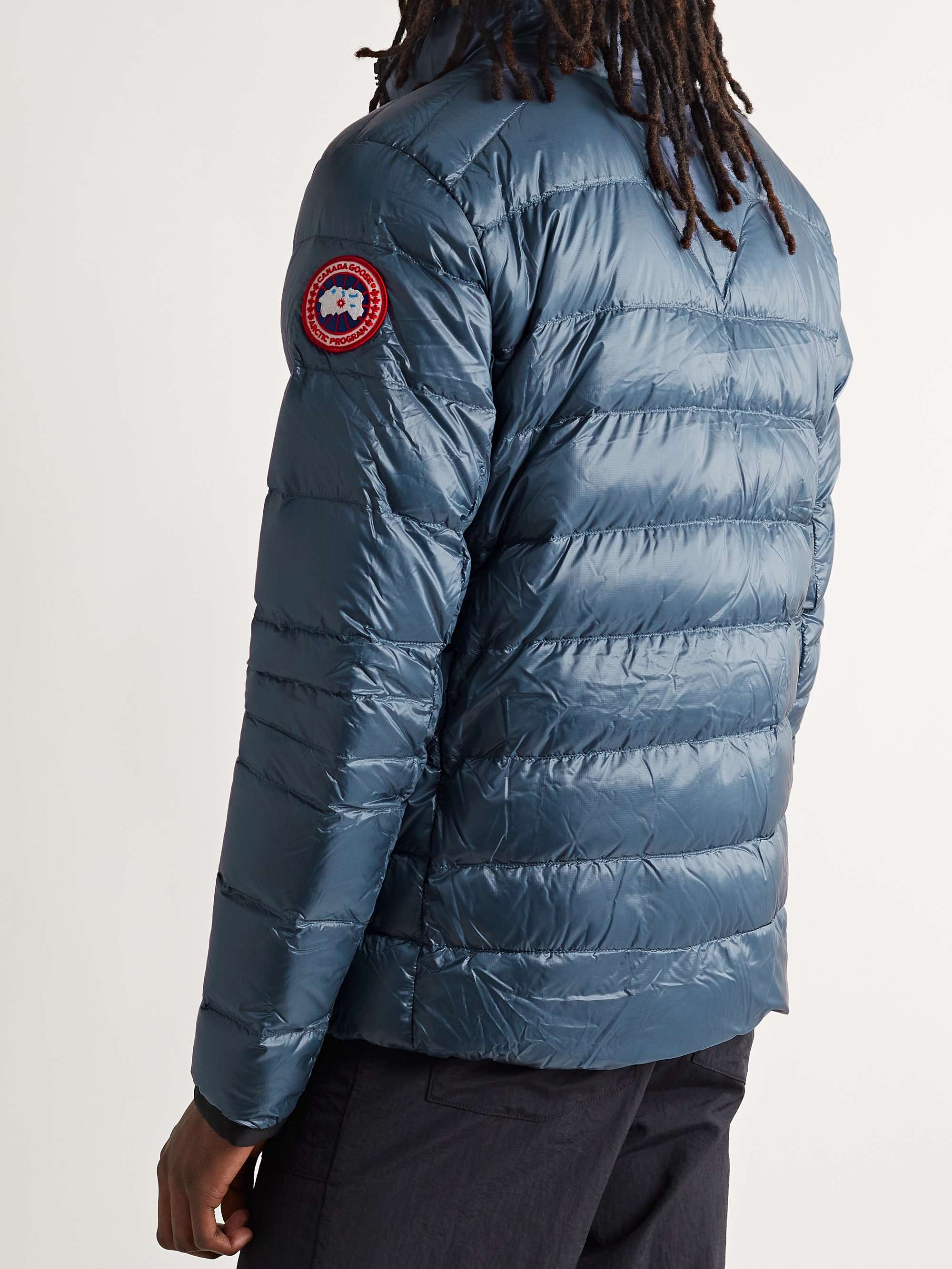 CANADA GOOSE Crofton Slim-Fit Quilted Recycled Nylon-Ripstop Down Jacket
