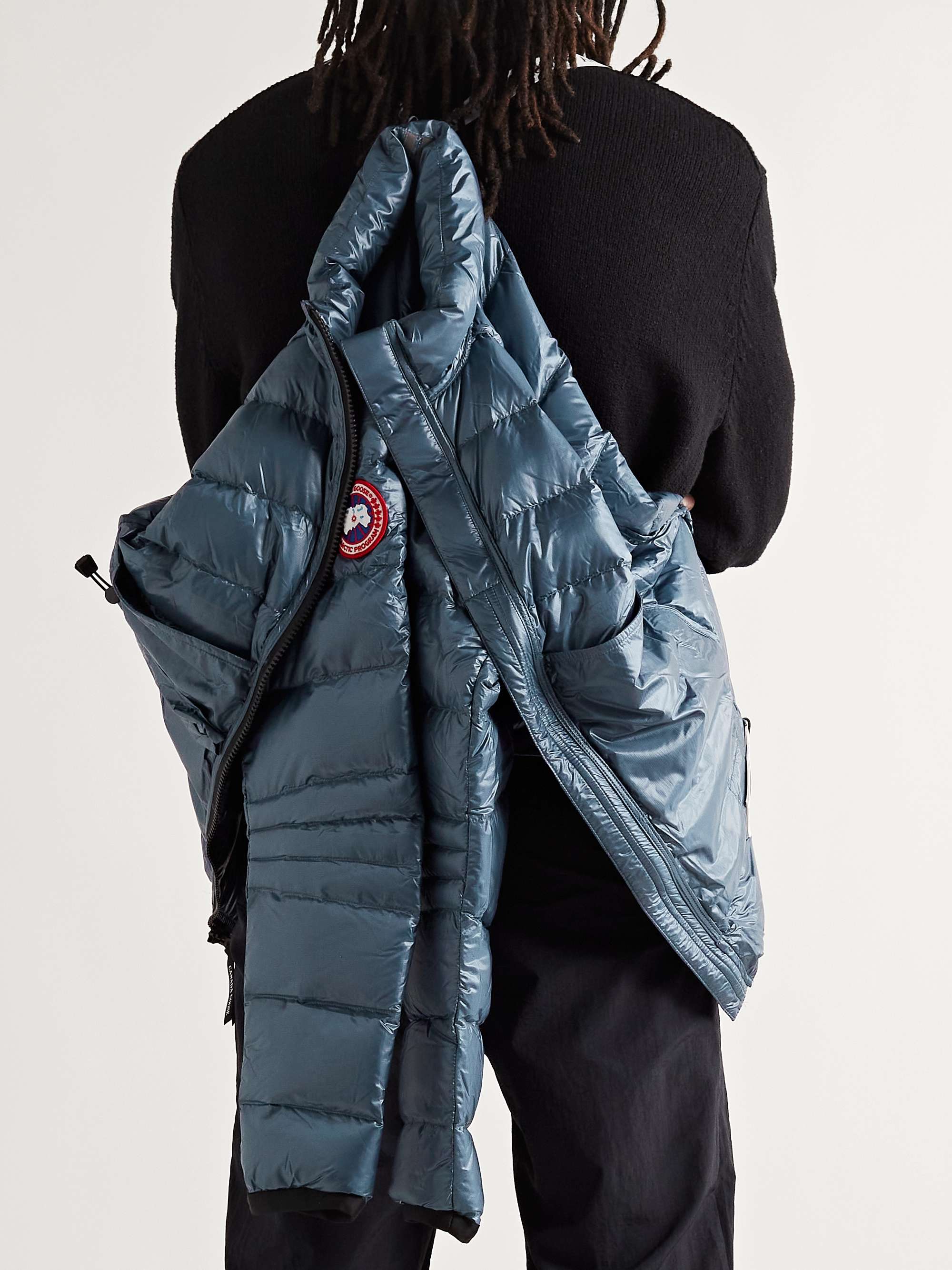 CANADA GOOSE Crofton Slim-Fit Quilted Recycled Nylon-Ripstop Down Jacket