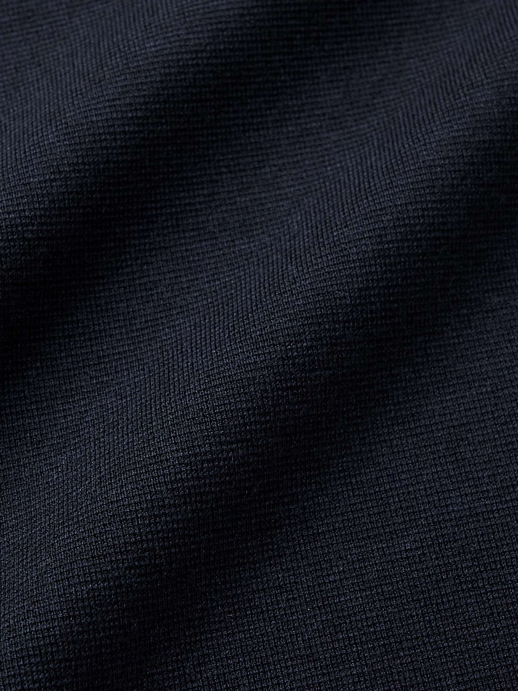 CANADA GOOSE Stormont Slim-Fit CORDURA-Trimmed Merino Wool Half-Zip Sweater