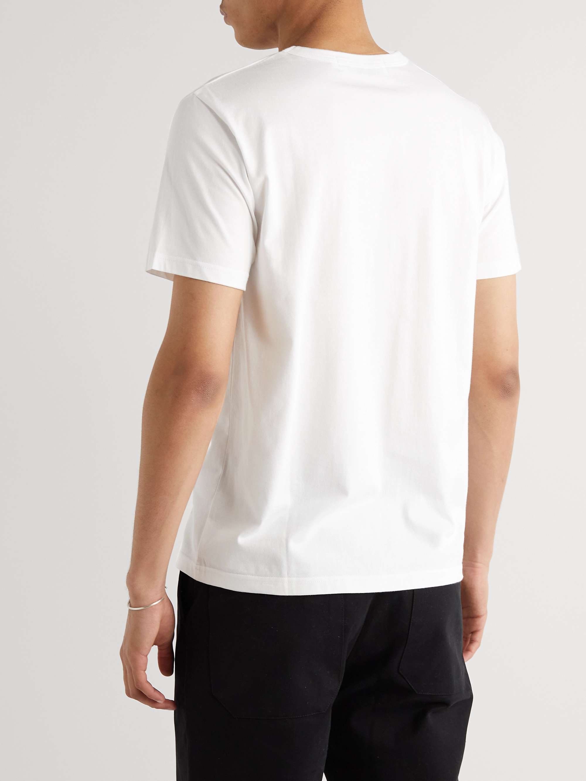 ALOYE Printed Cotton-Jersey T-Shirt