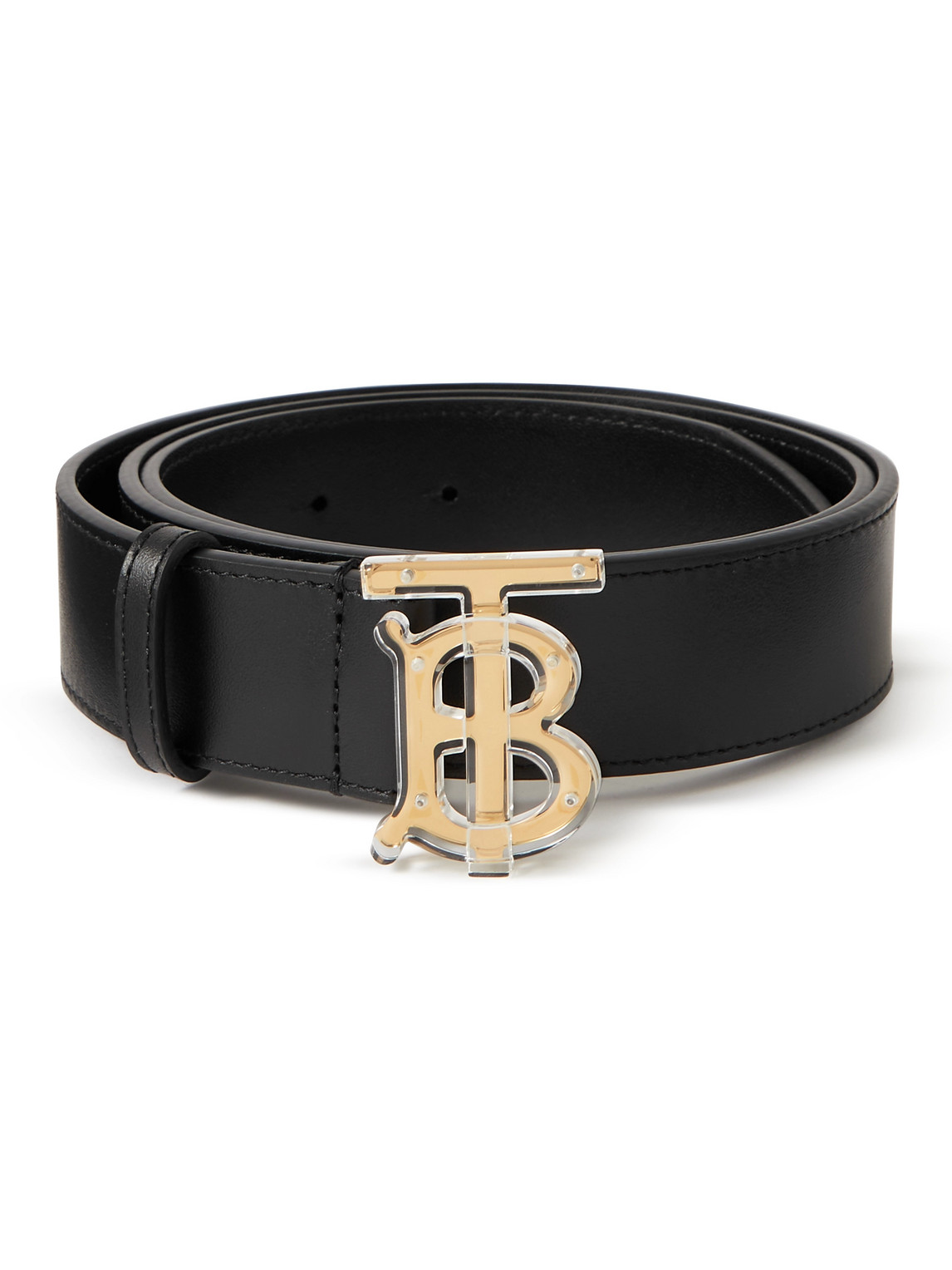 Burberry 3.5cm Leather Belt In Black