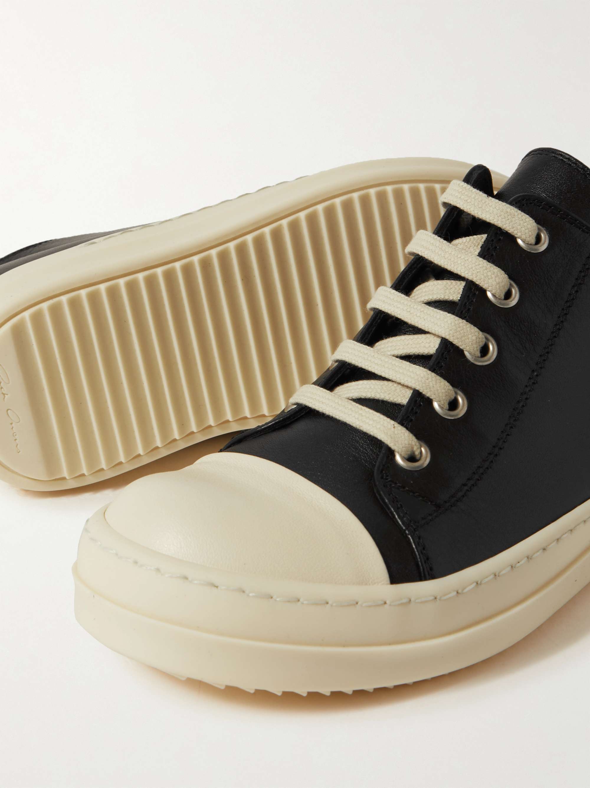RICK OWENS KIDS Kids Leather Sneakers